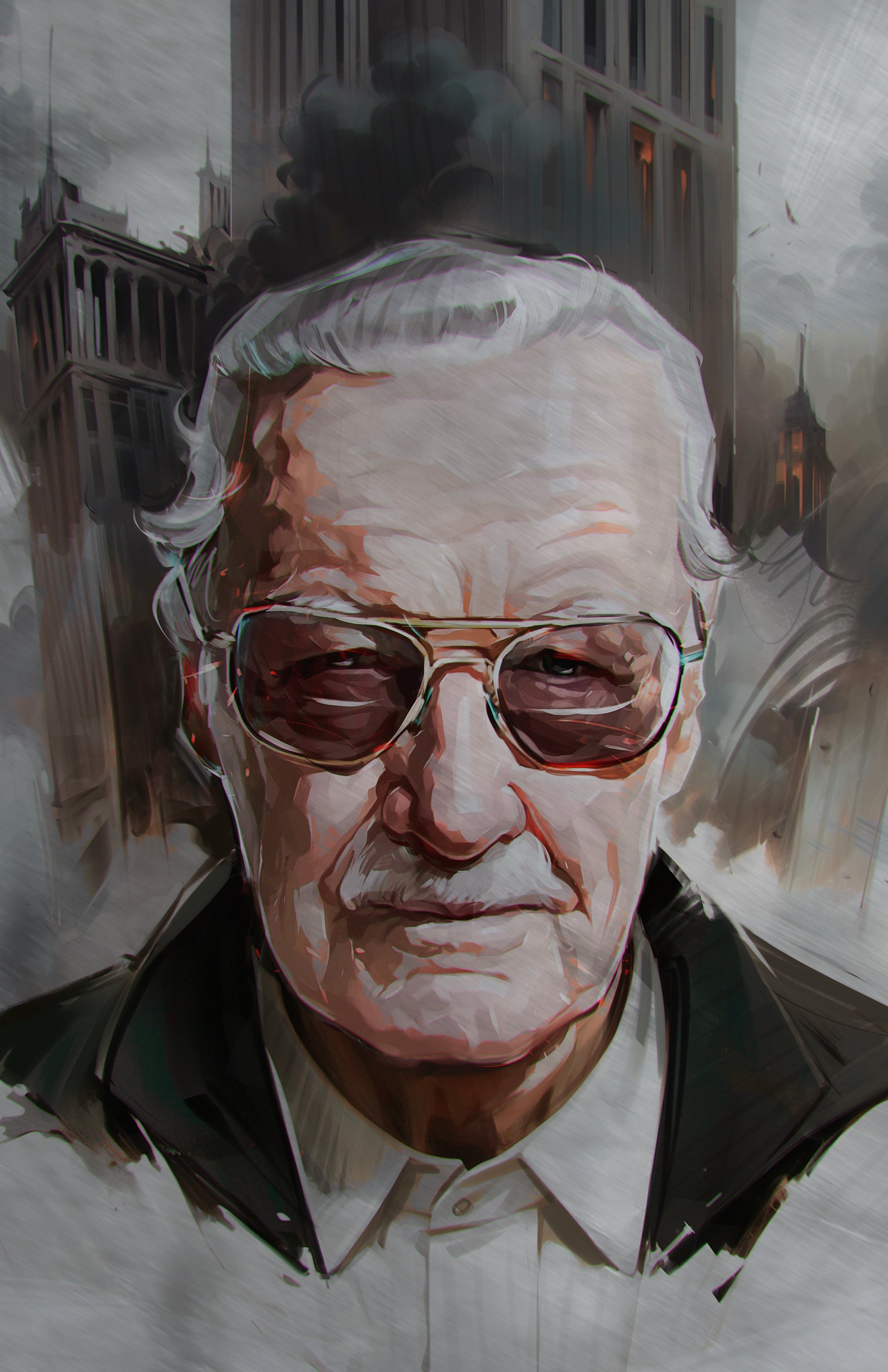 TRIBUTE: STAN LEE - VIKTOR MILLER GAUSA METAL VARIANT FANEXPO DALLAS 2025 EXCLUSIVE