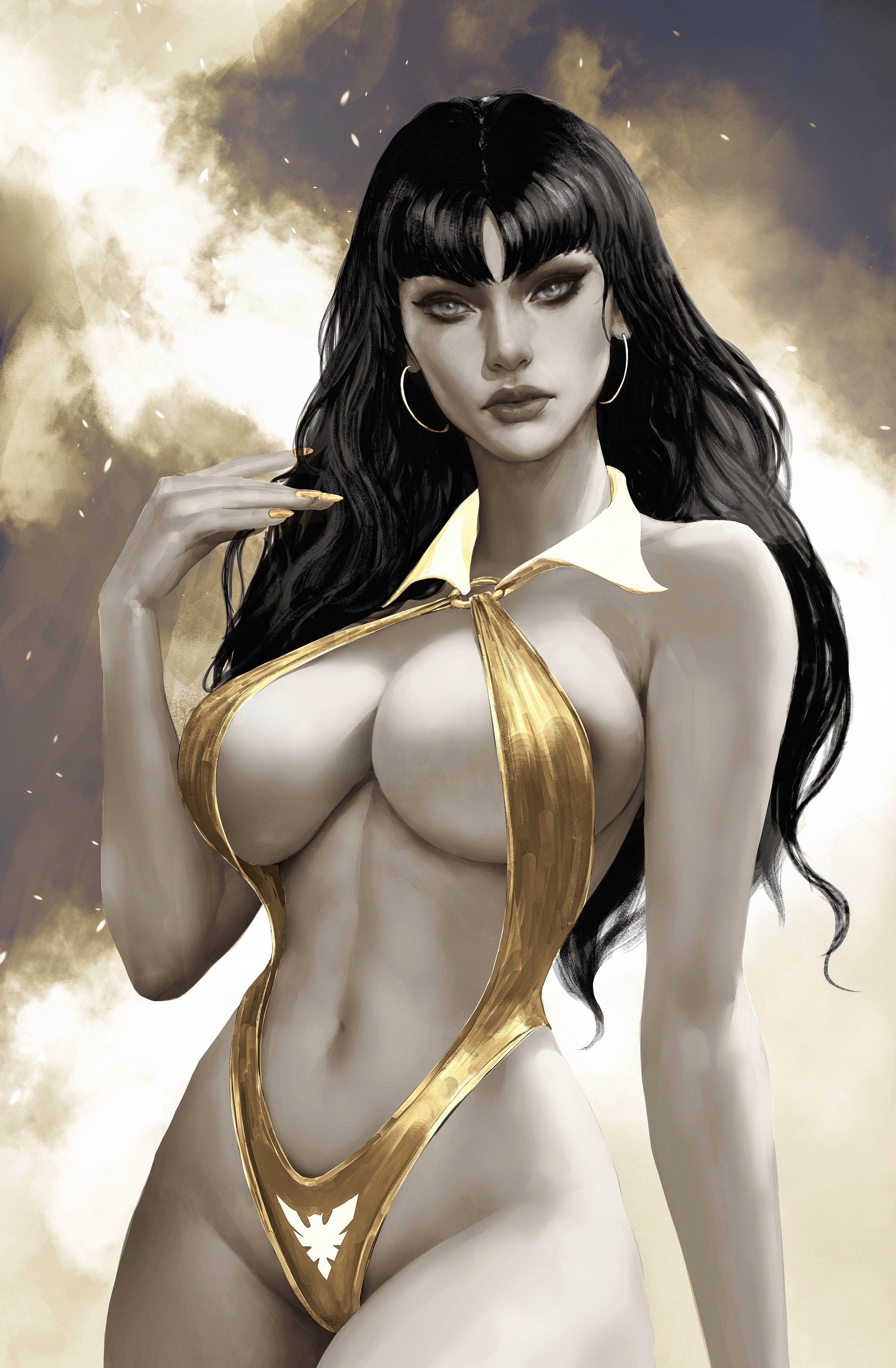 VAMPIRELLA #1 - JUSTINE FLORENTINO VIRGIN VARIANT C2E2 2025 EXCLUSIVE COVER B