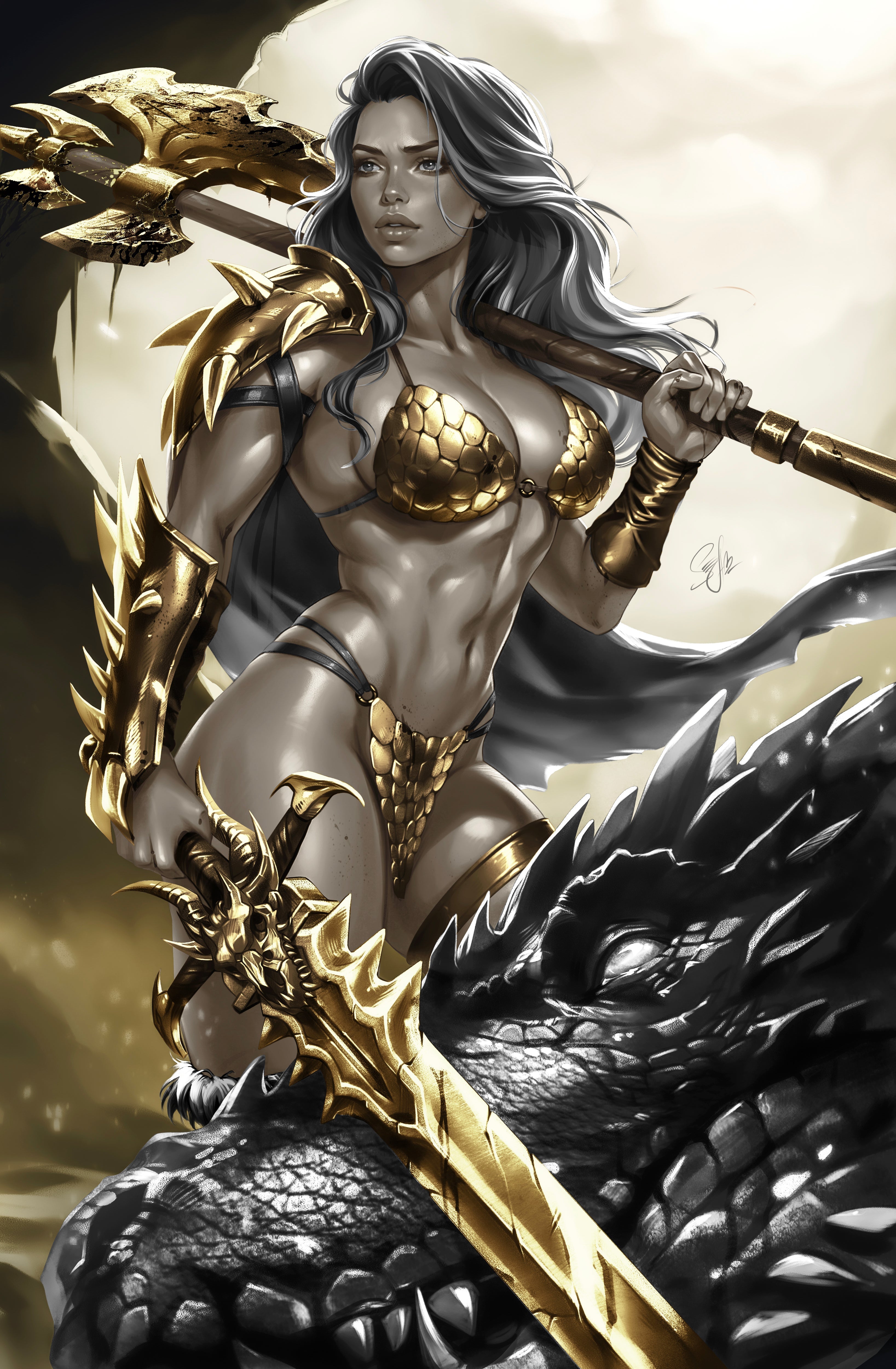 SONJA REBORN #6 - KATYA SINYUKHINA COVER B VIRGIN VARIANT LTD 150 C2E2 2026 EXCLUSIVE - Preorder