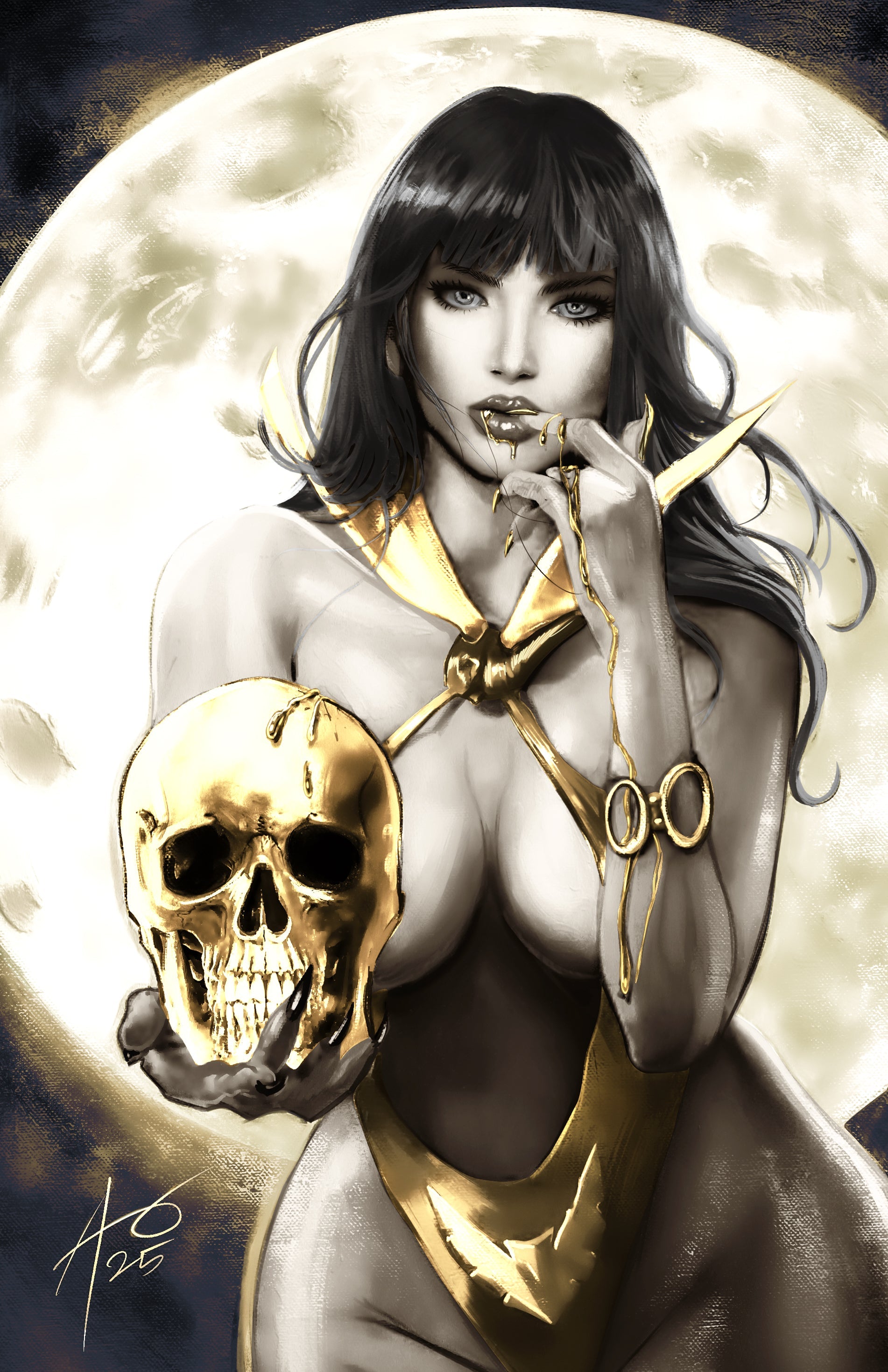 VAMPIRELLA HALLOWEEN HORROR #1 - RUDY AO COVER B NYCC 2025 EXCLUSIVE