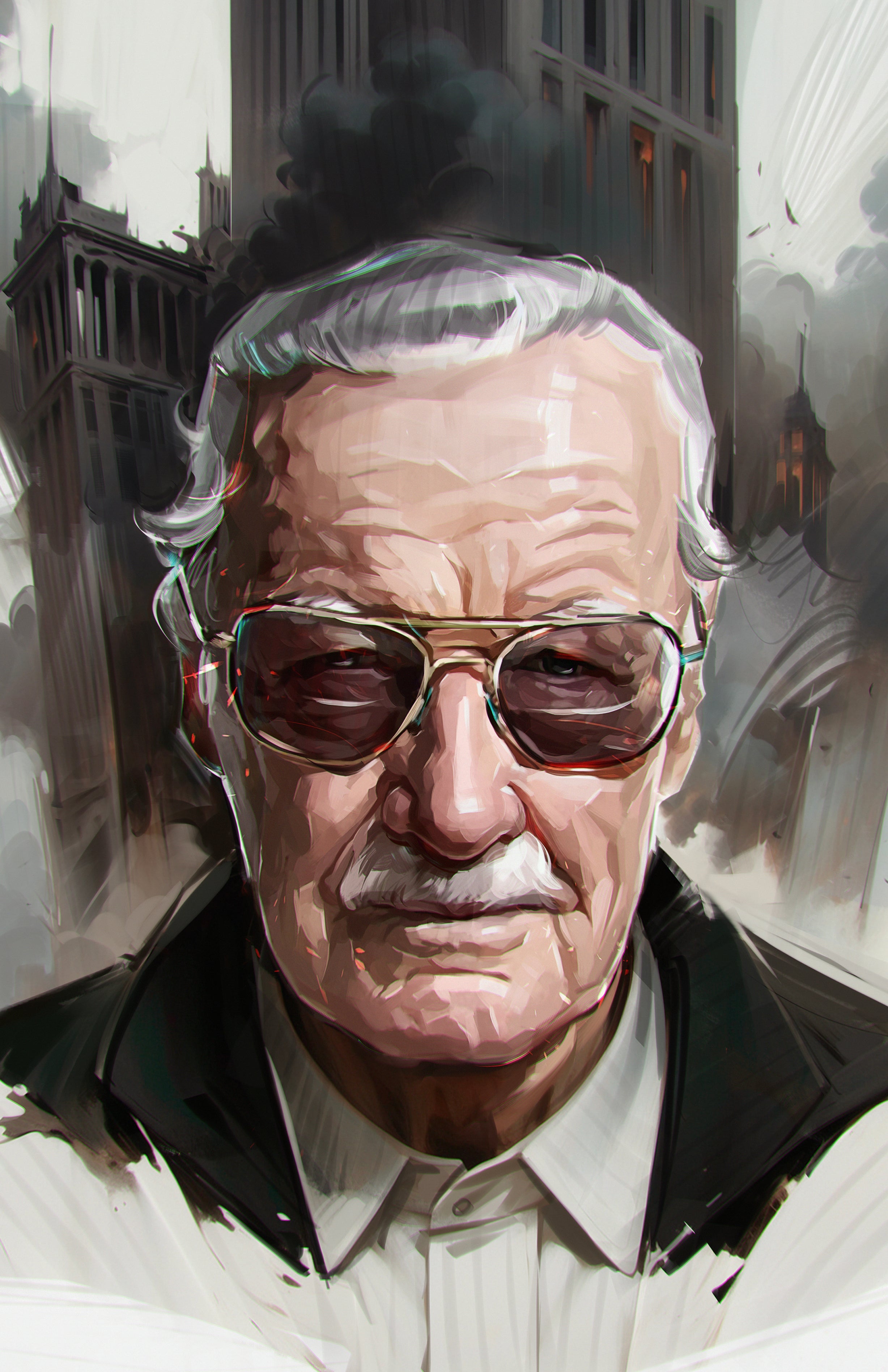 TRIBUTE: STAN LEE - VIKTOR MILLER GAUSA VIRGIN VARIANT FANEXPO DALLAS 2025 EXCLUSIVE