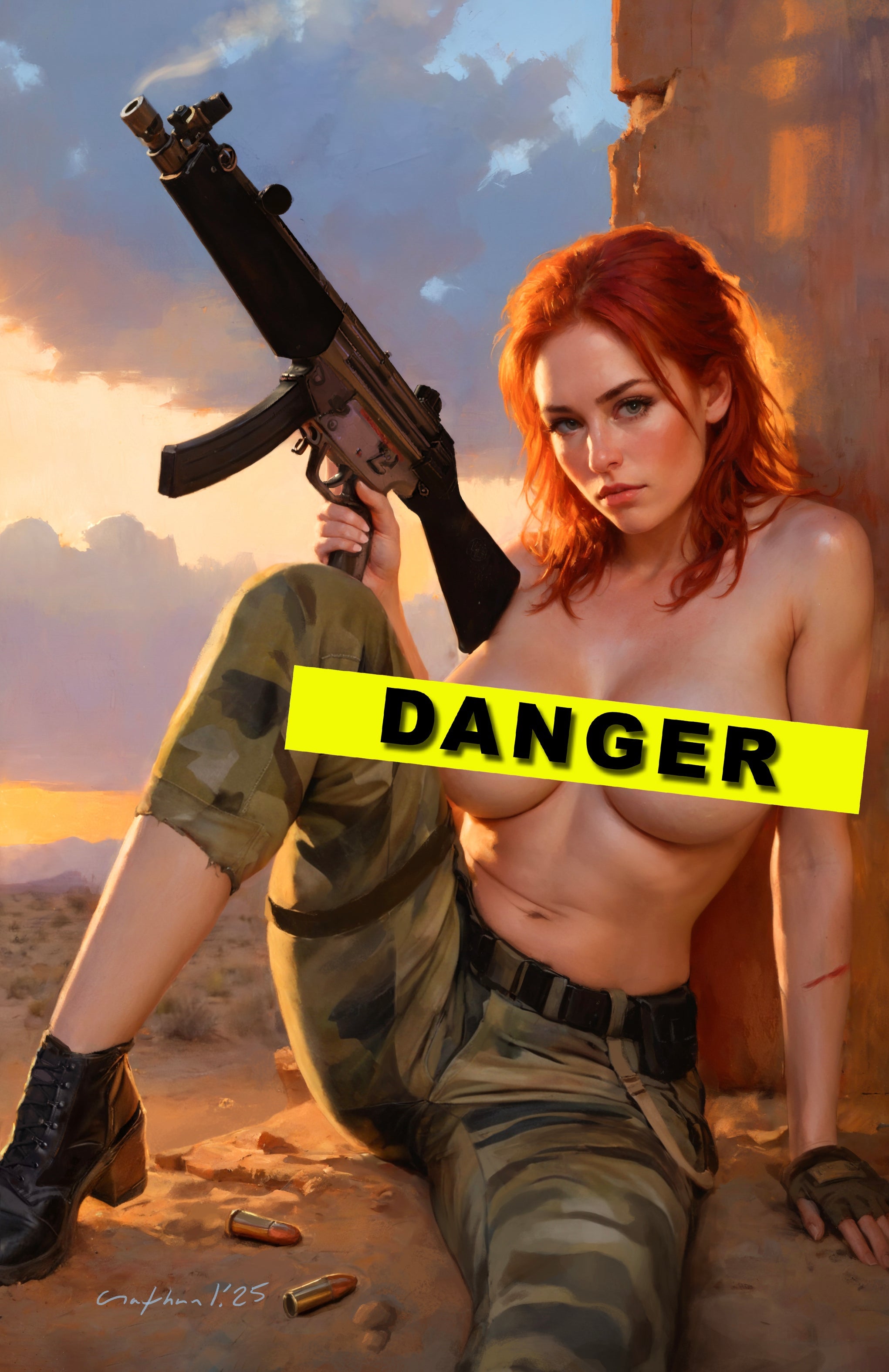 HEAT SEEKER EXPOSED #2 - NATHAN LORENZANA COVER B TERRIFICON 2025 EXCLUSIVE