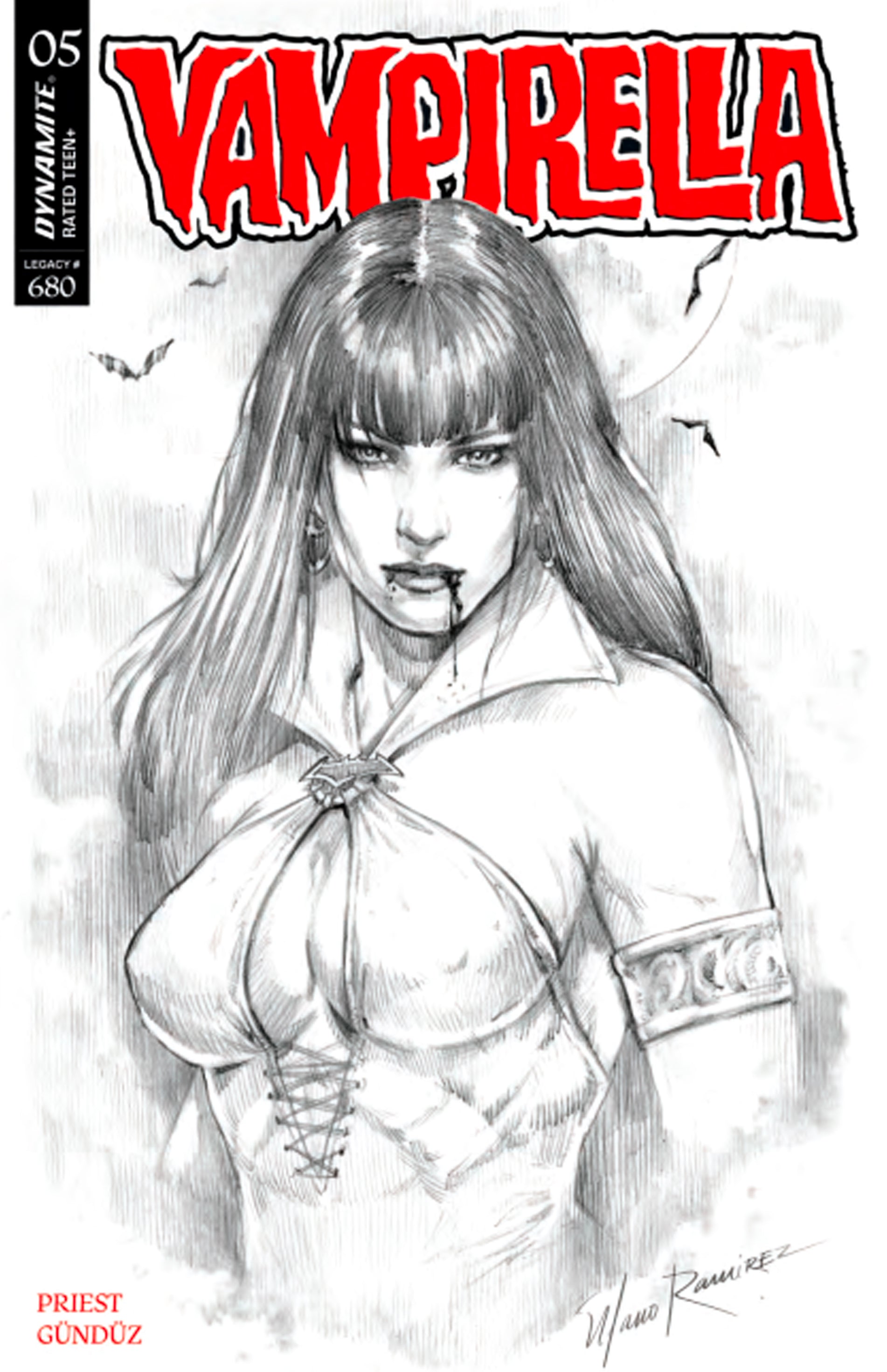 VAMPIRELLA #5 - MANUEL RAMIREZ COVER C NYCC 2025 EXCLUSIVE