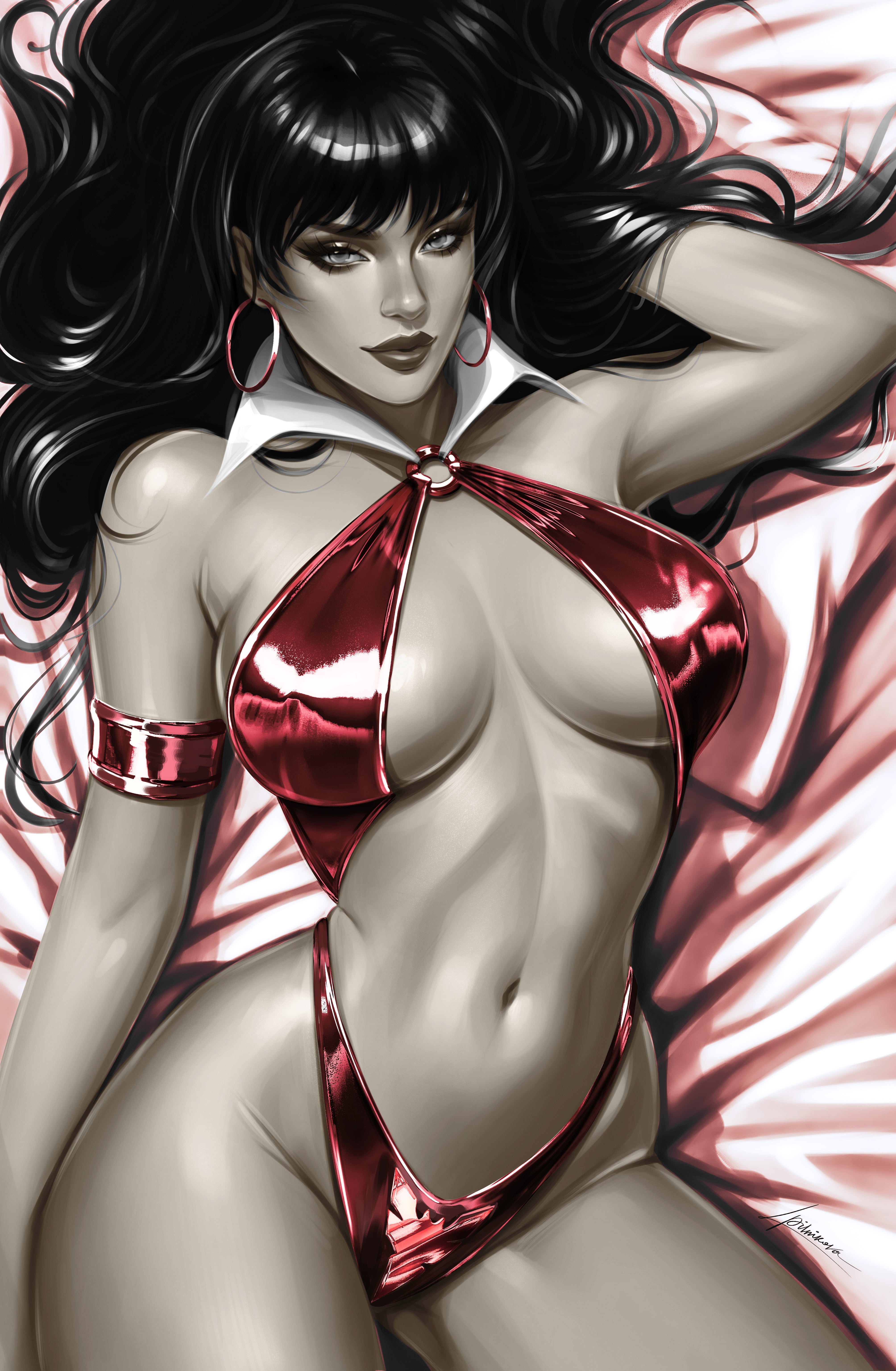 VAMPIRELLA ARMAGEDDON #6 - PILNIKOVA ART COVER C (RUBY) VIRGIN VARIANT LTD 50 KOC EXCLUSIVE