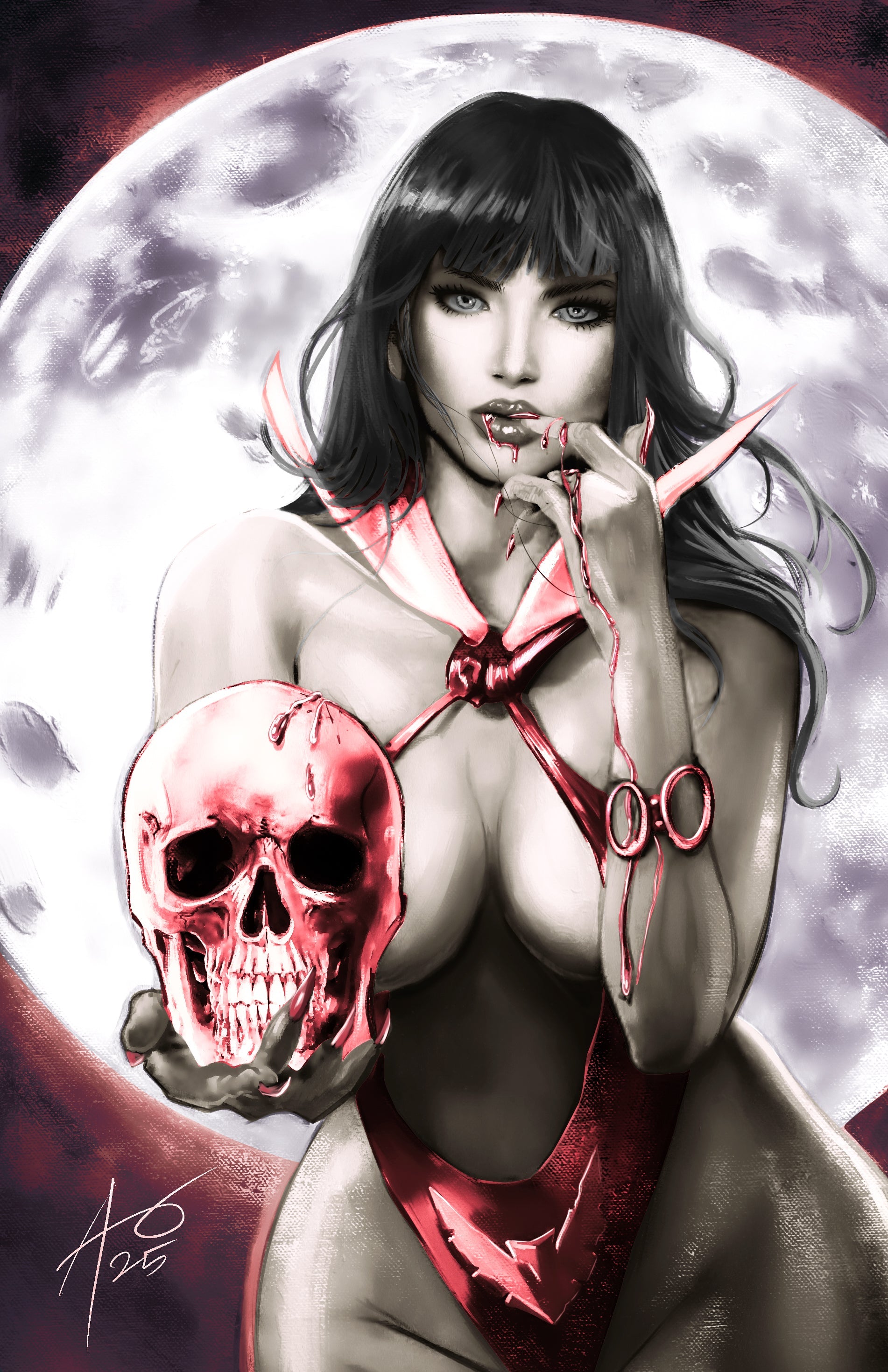 VAMPIRELLA HALLOWEEN HORROR #1 - RUDY AO COVER C NYCC 2025 EXCLUSIVE