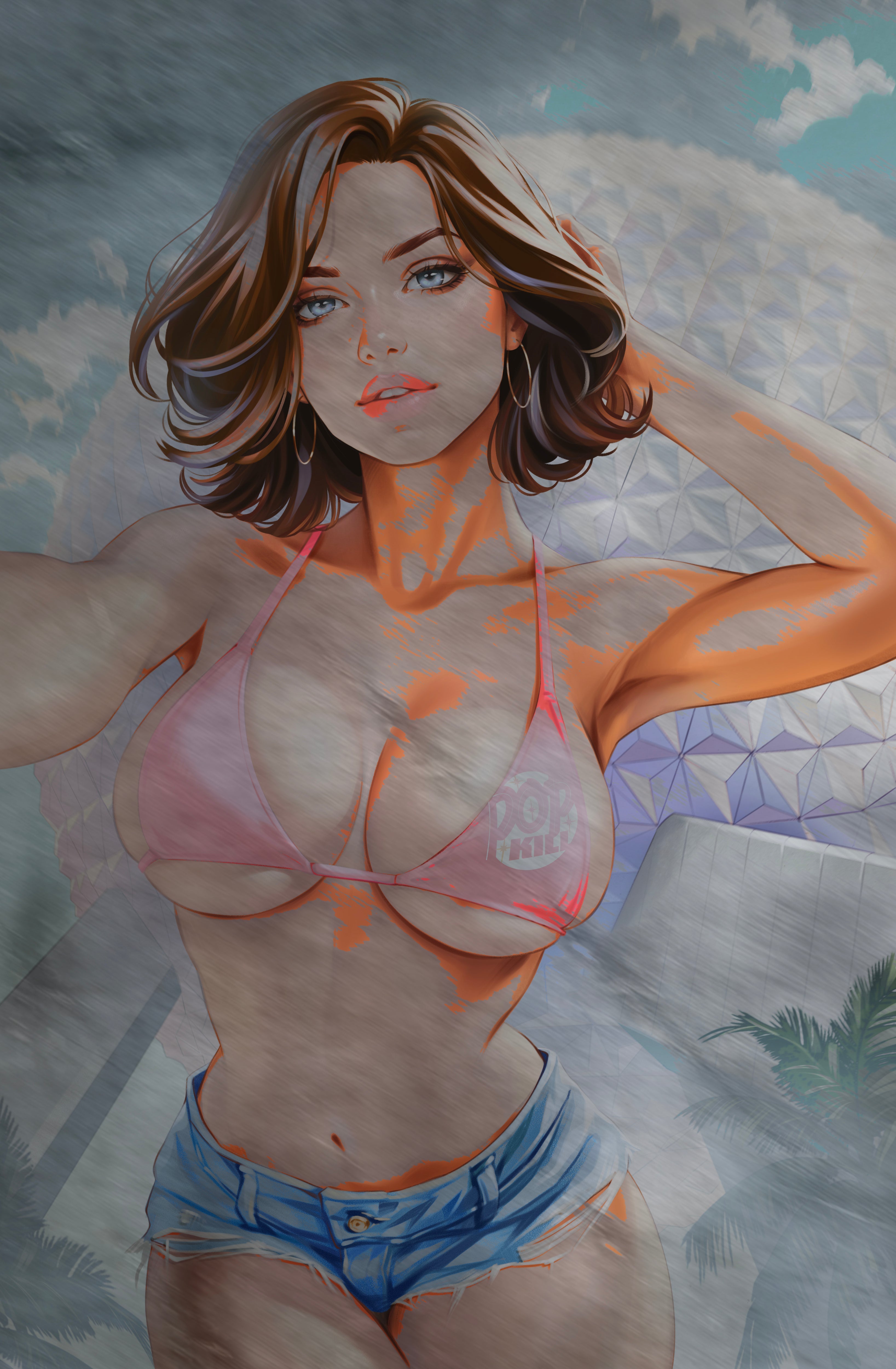 POP KILL #1 - KATYA SINYUKHINA COVER C METAL VARIANT LTD 10 MEGACON 2026 EXCLUSIVE - Preorder