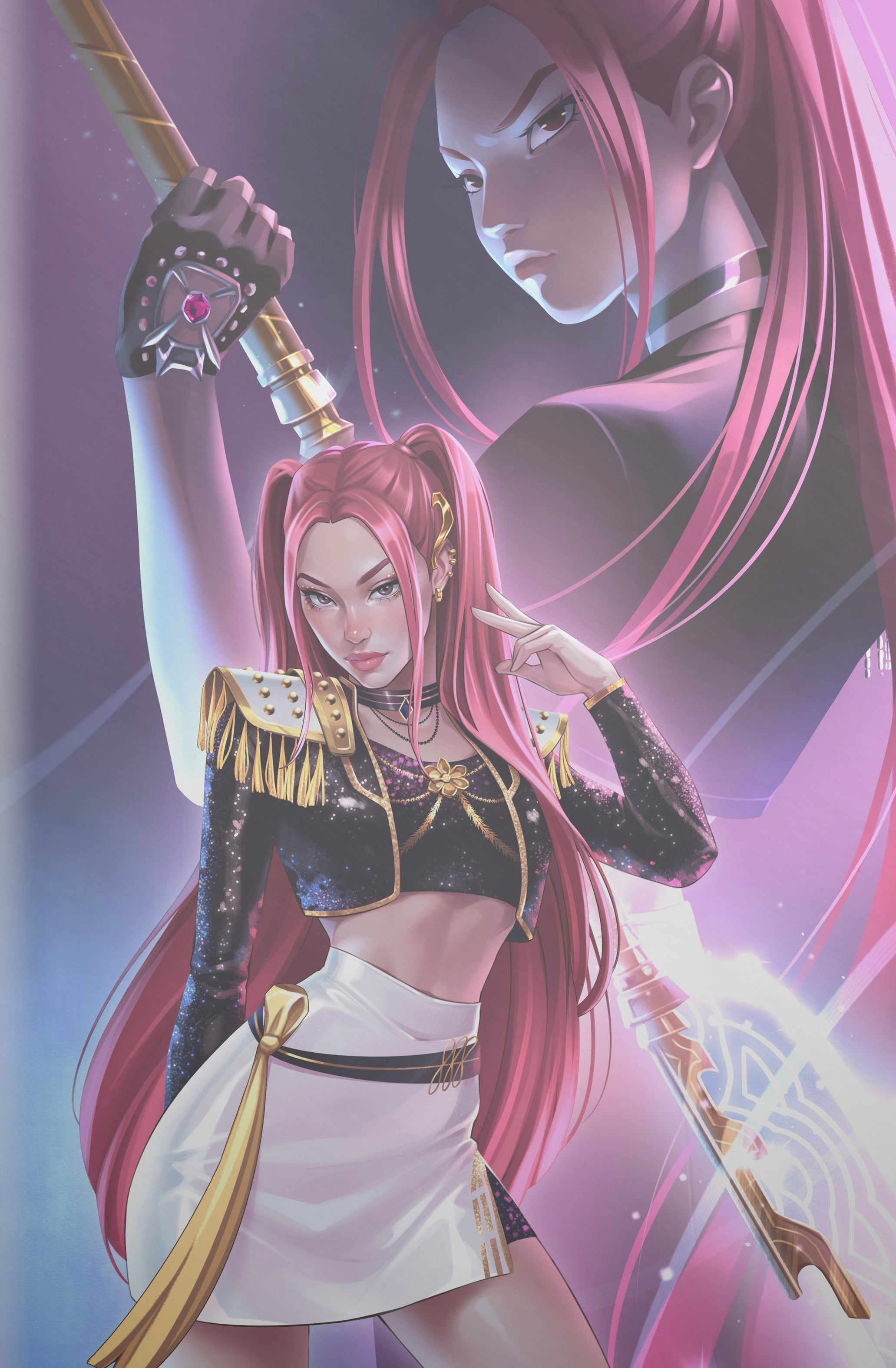 KPOP DEMON HUNTERS "MIRA" ARTBOOK - KATYA SINYUKHINA FOIL VARIANT MEGACON 2026 EXCLUSIVE