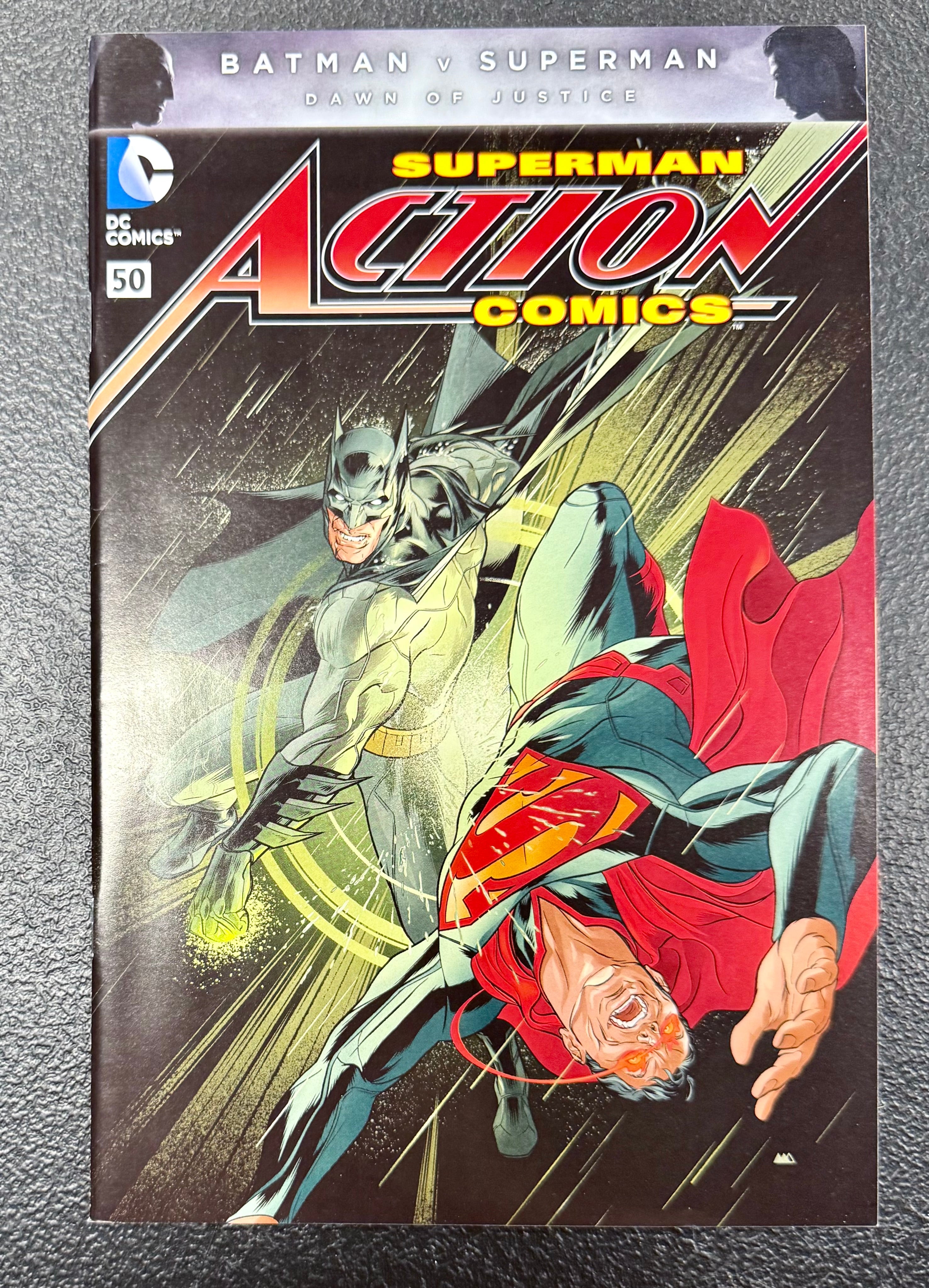SUPERMAN ACTION COMICS #50 COLOR VARIANT COVER 1ST PRINT DC COMICS 2016 BATMAN