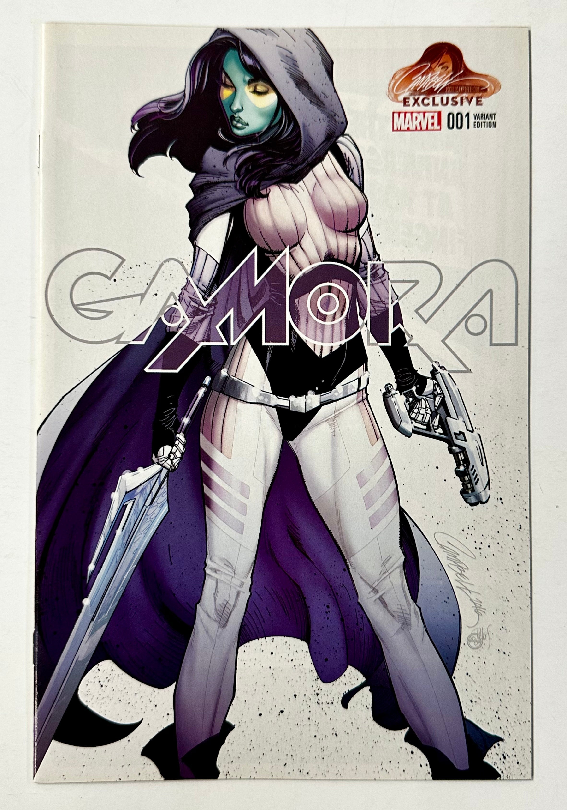 Gamora #1 J Scott Campbell Color Exclusive Variant A (Marvel Comics 2017)