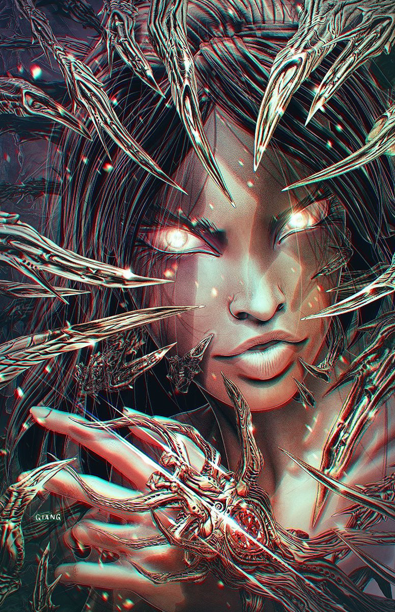 WITCHBLADE #1 Black Saber Exclusive  -John Giang Virgin Cover