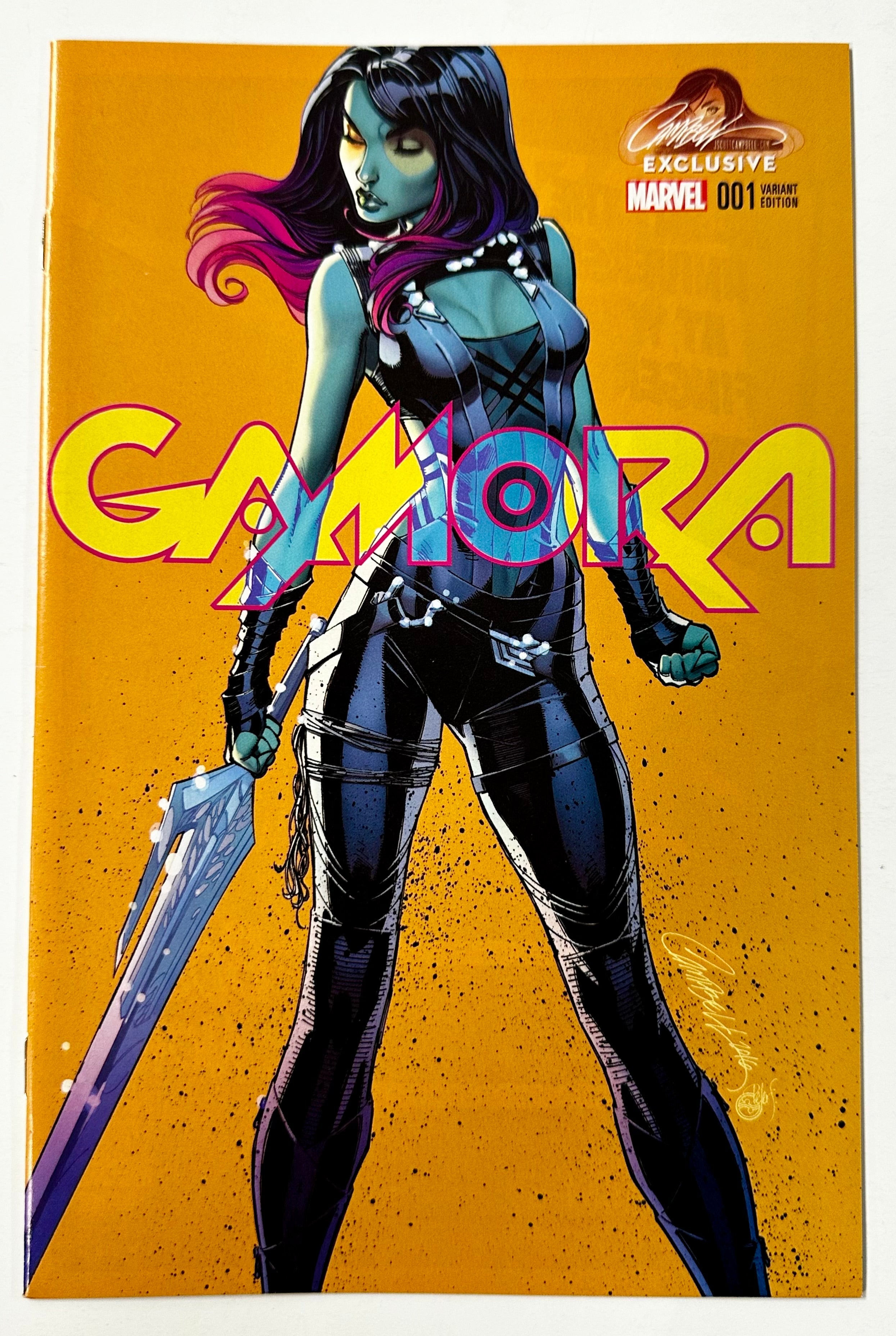 Gamora #1 J Scott Campbell Color Exclusive Variant B (Marvel Comics 2017)
