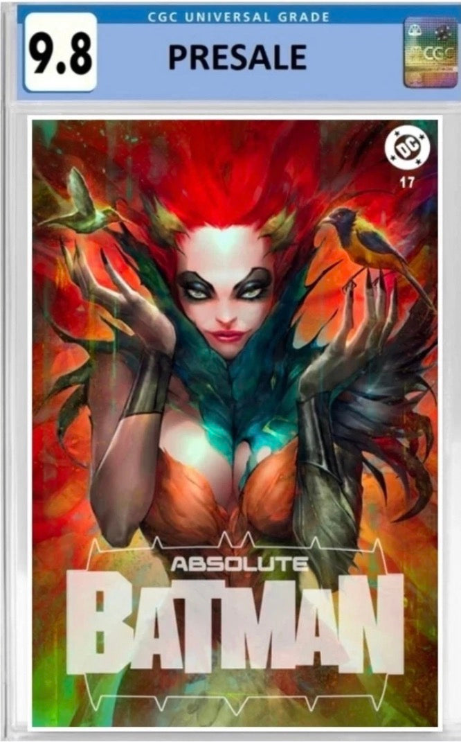 CGC 9.8 pre-sale ABSOLUTE BATMAN #17 IVAN TAO TRADE DRESS