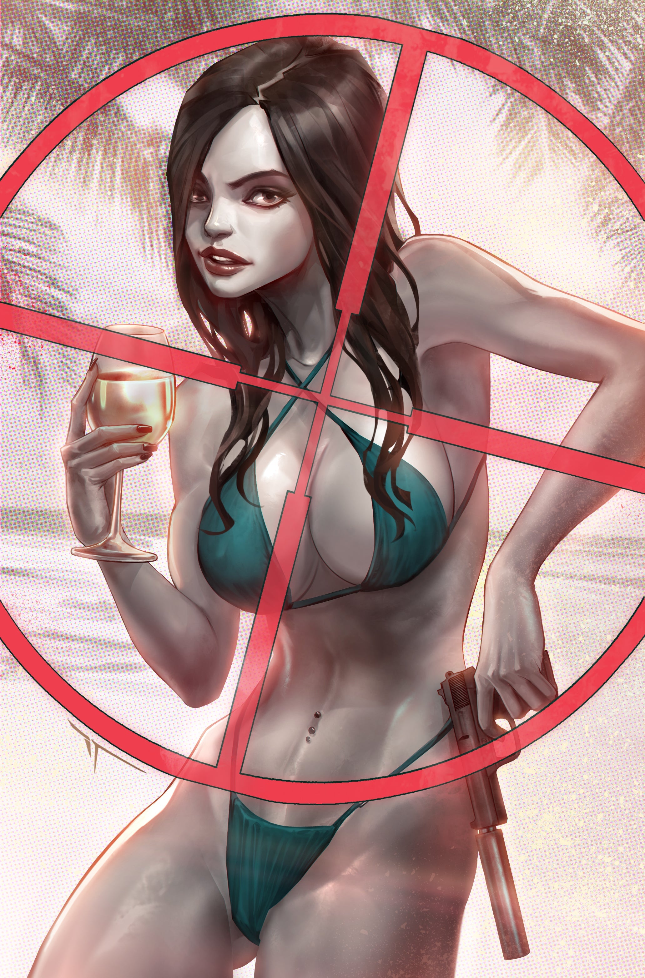 GUN HONEY #1 (OF 4) SSCO IVAN TAO VIRGIN VARIANT 2021