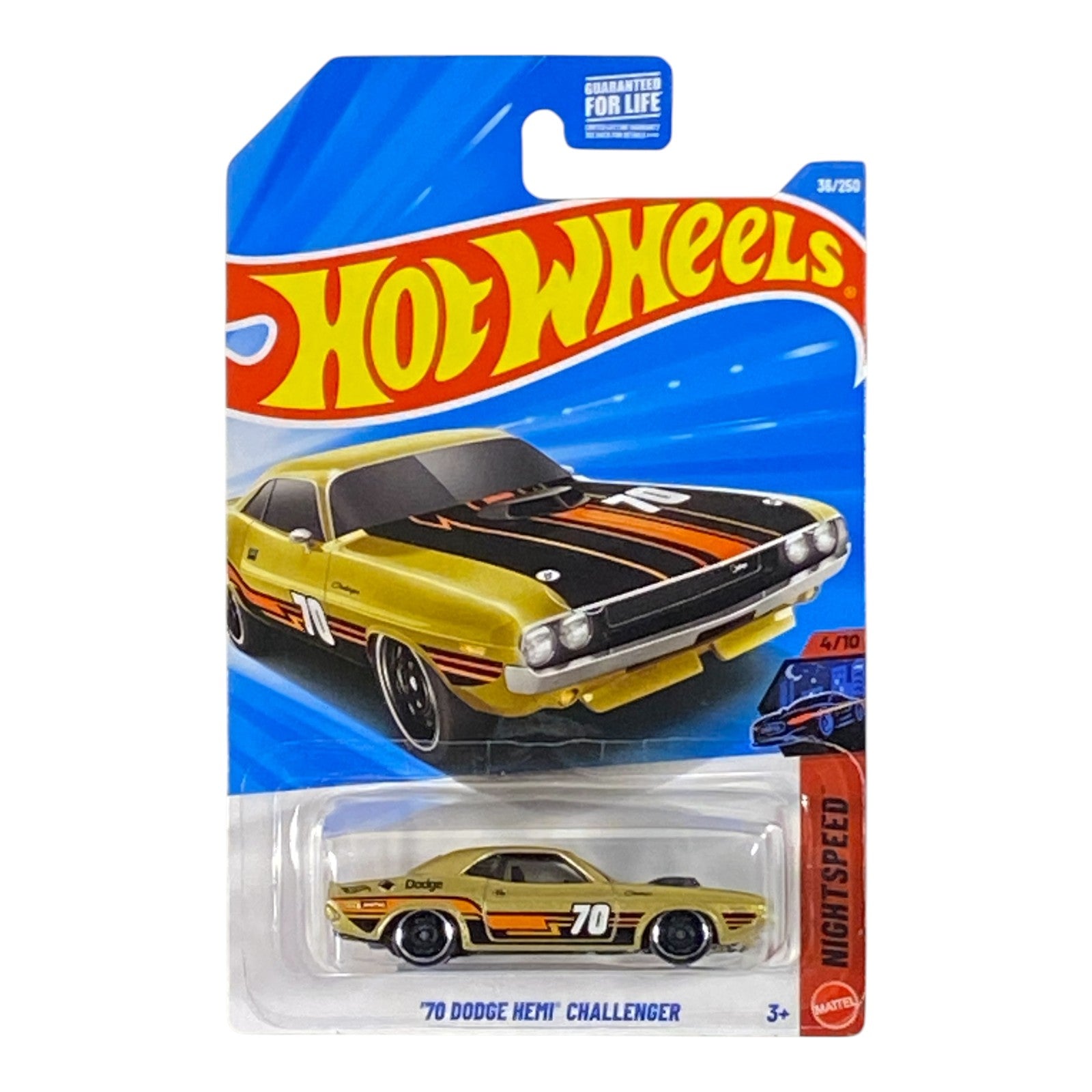 Hot Wheels '70 Dodge Hemi Challenger - Nightspeed Series 4/10