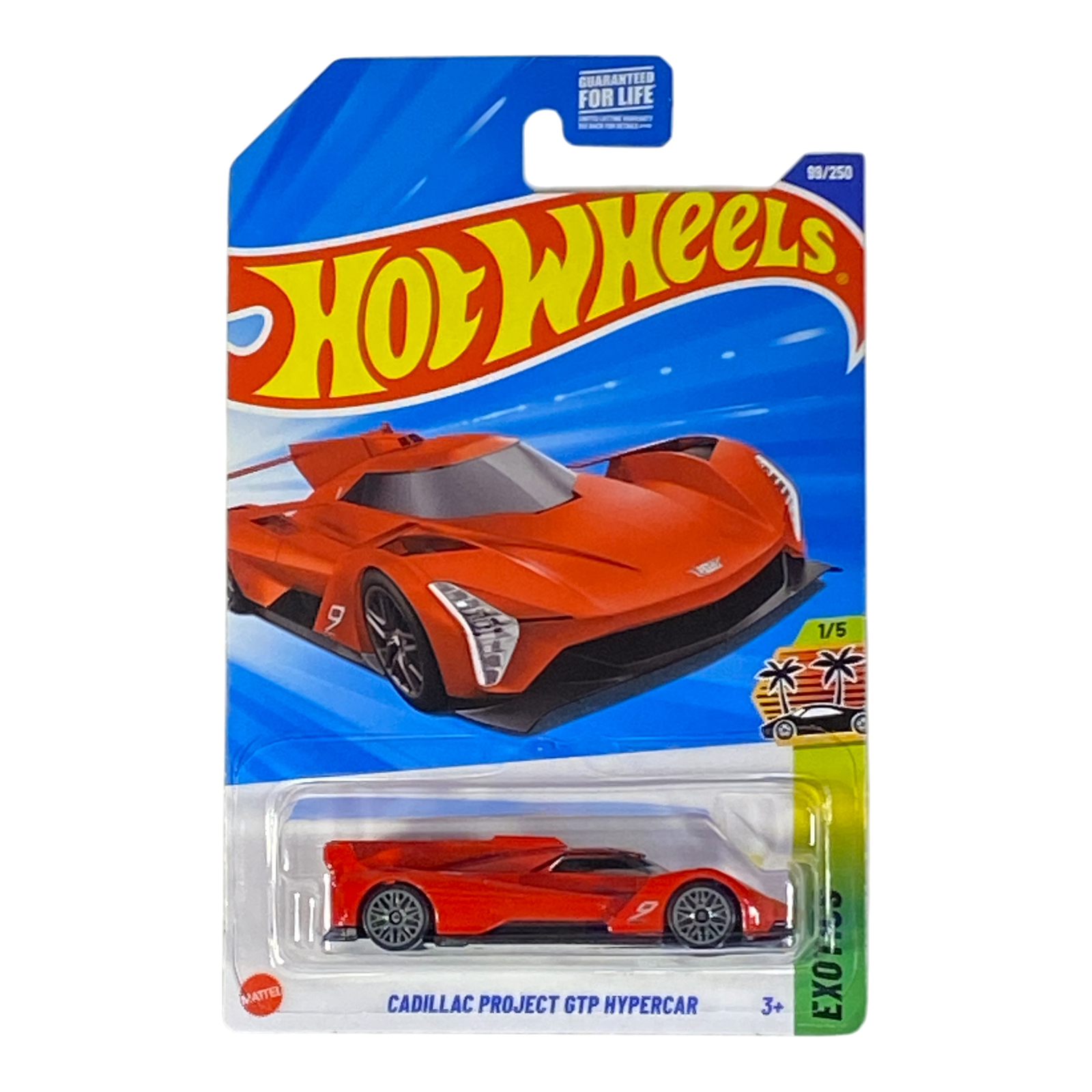 Hot Wheels Cadillac Project GTP Hypercar - Exotics Series 1/5