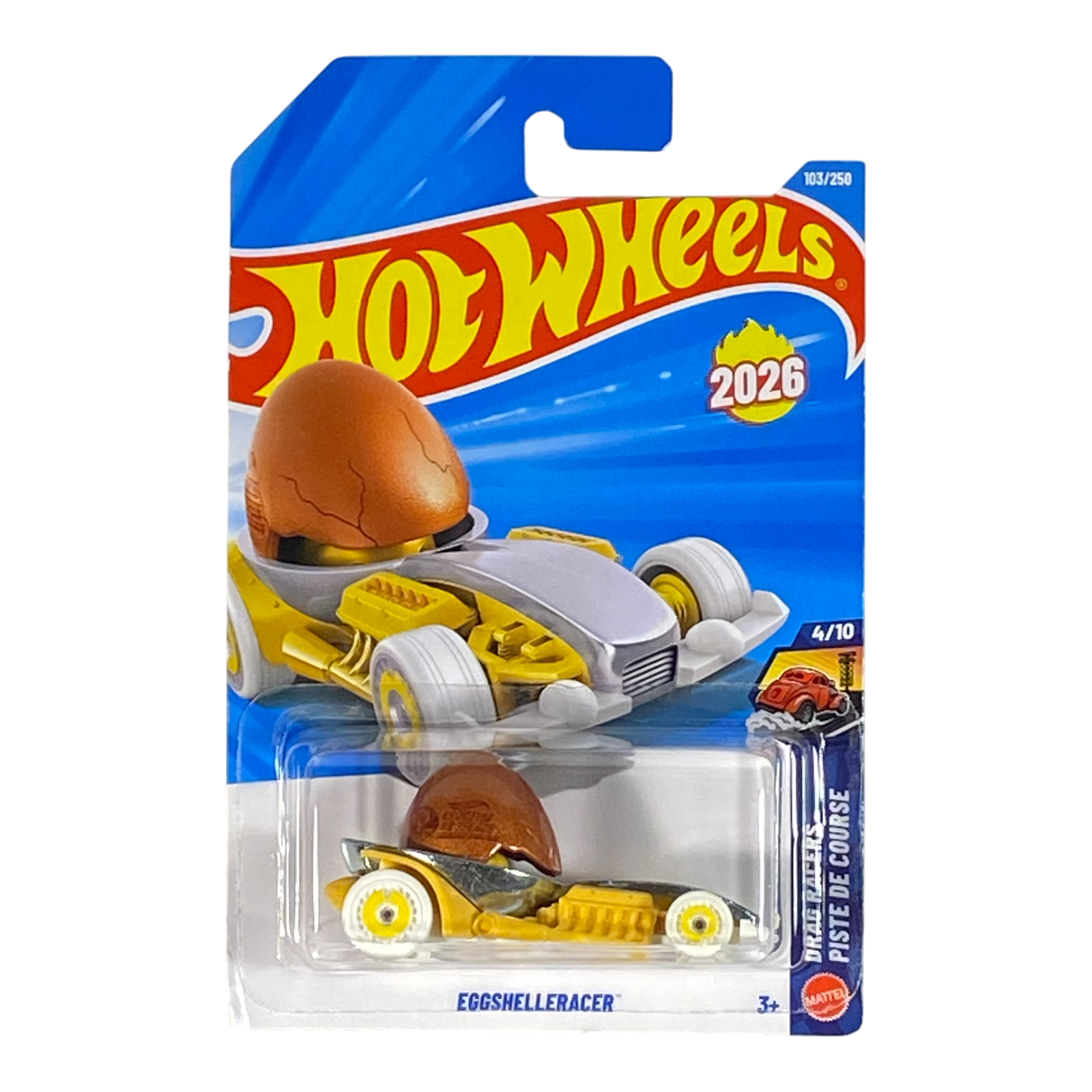 Hot Wheels EggShelleRacer - Drag Racers / Piste De Course Series 4/10