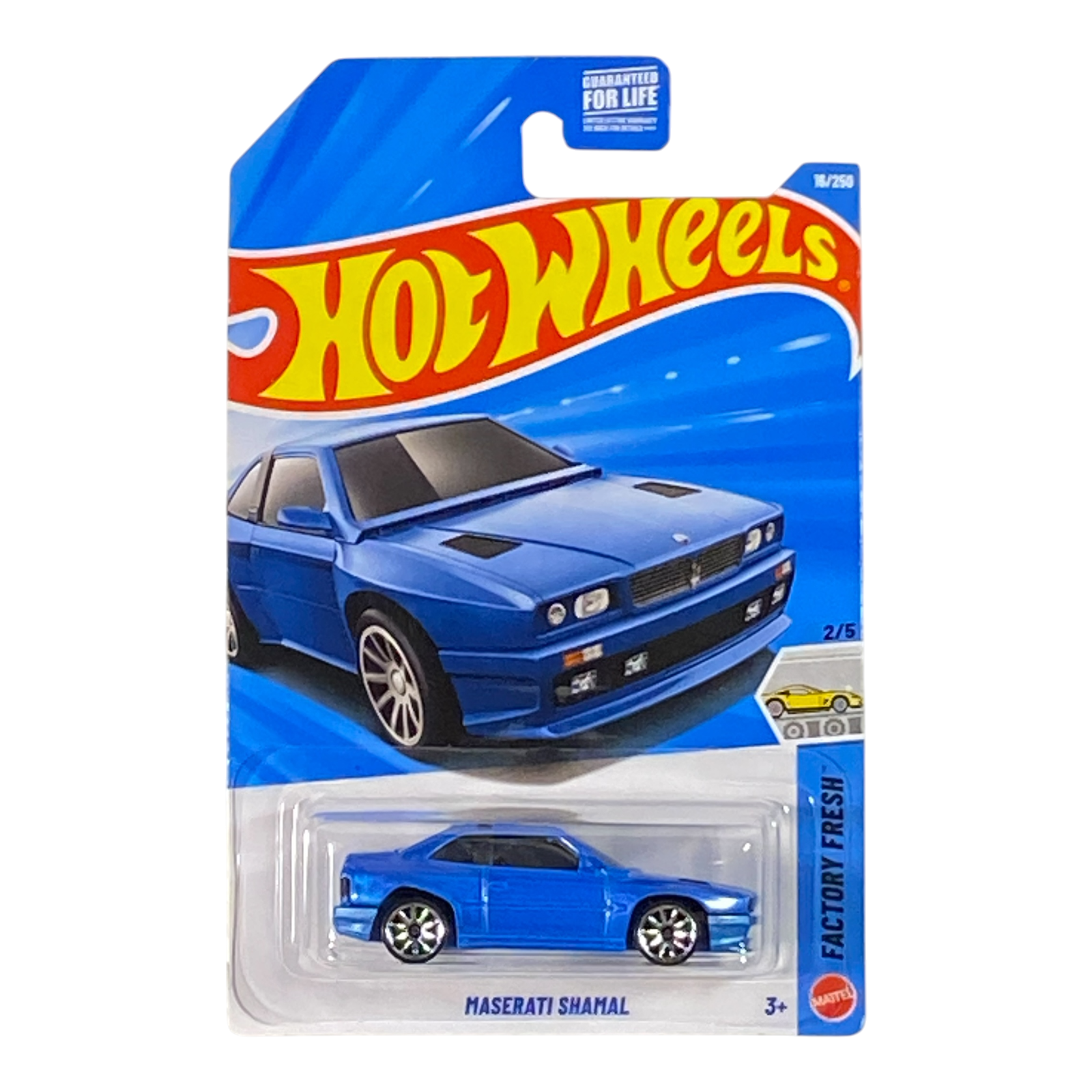Hot Wheels Maserati Shamal - Factory Fresh Series 2/5