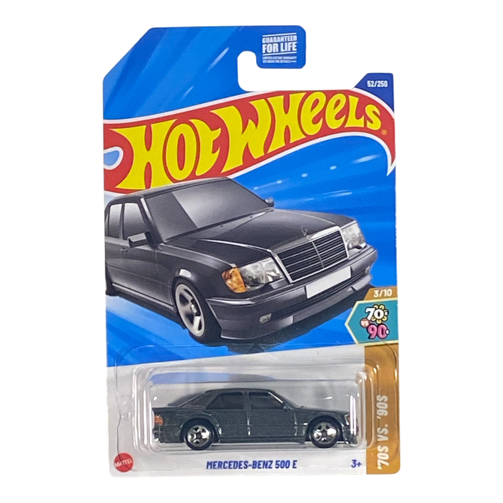 Hot Wheels Mercedes-Benz 500E - '70s VS. '80s Series 3/10