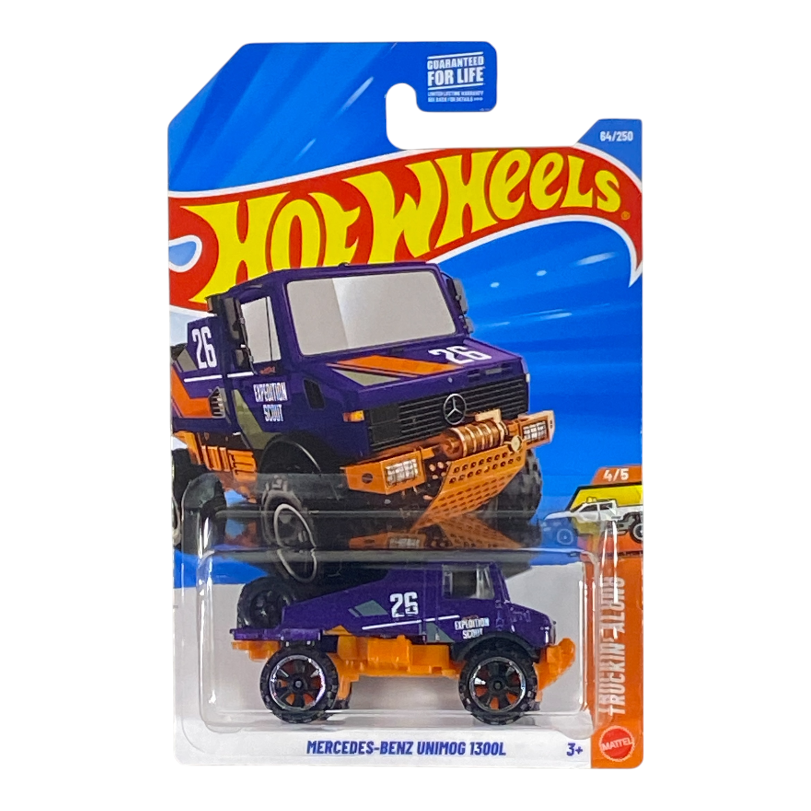 Hot Wheels Mercedes-Benz Unimg 1300L - Truckin' Along Series 4/5