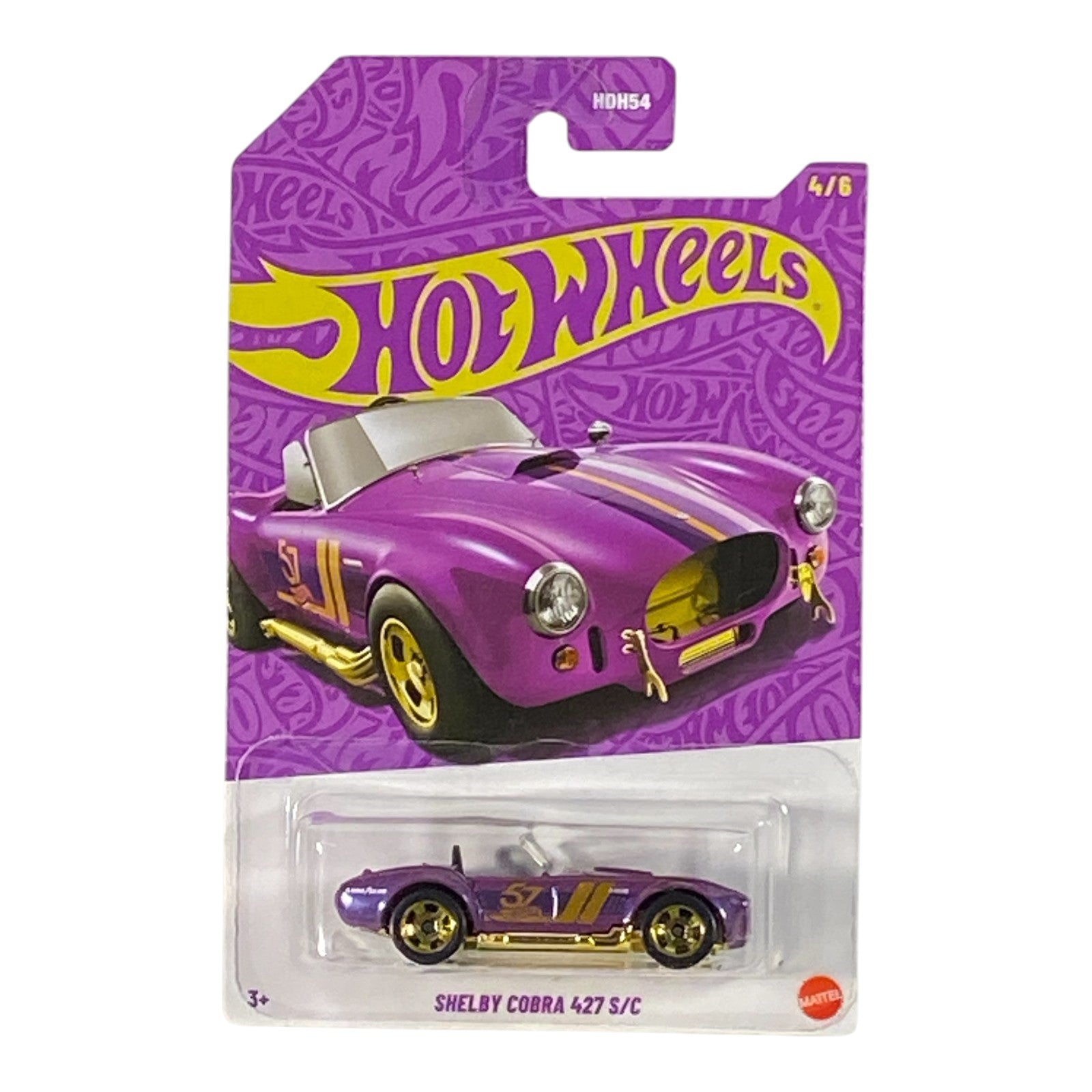 Hot Wheels Shelby Cobra 427 S/C - Pearl & Chrome 57th Anniversary Series 4/6