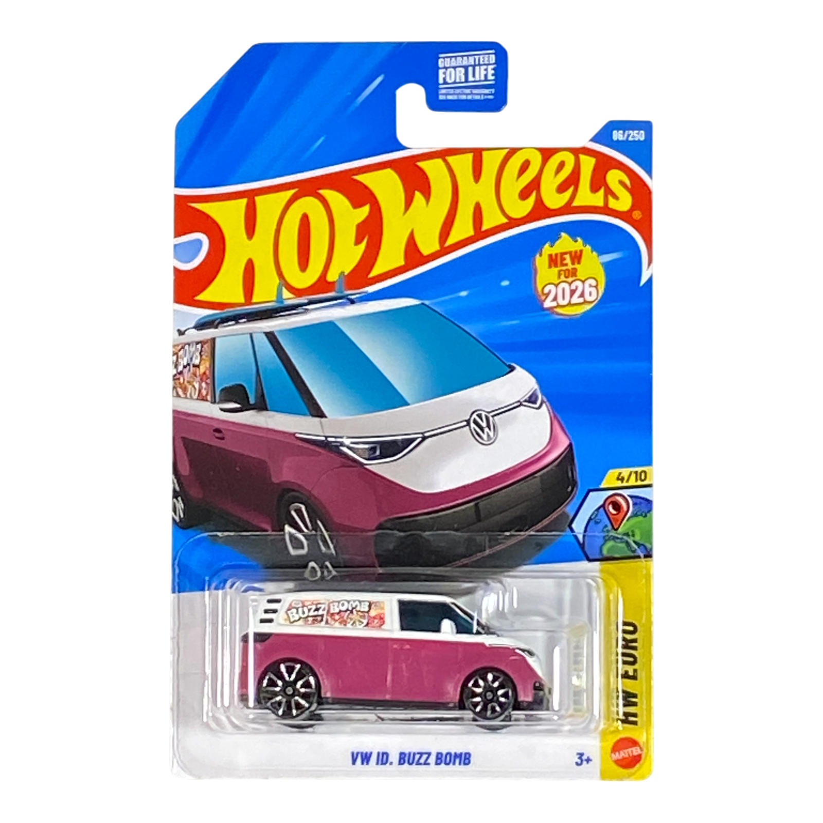 Hot Wheels VW ID. Buzz Bomb - HW Euro Series 4/10