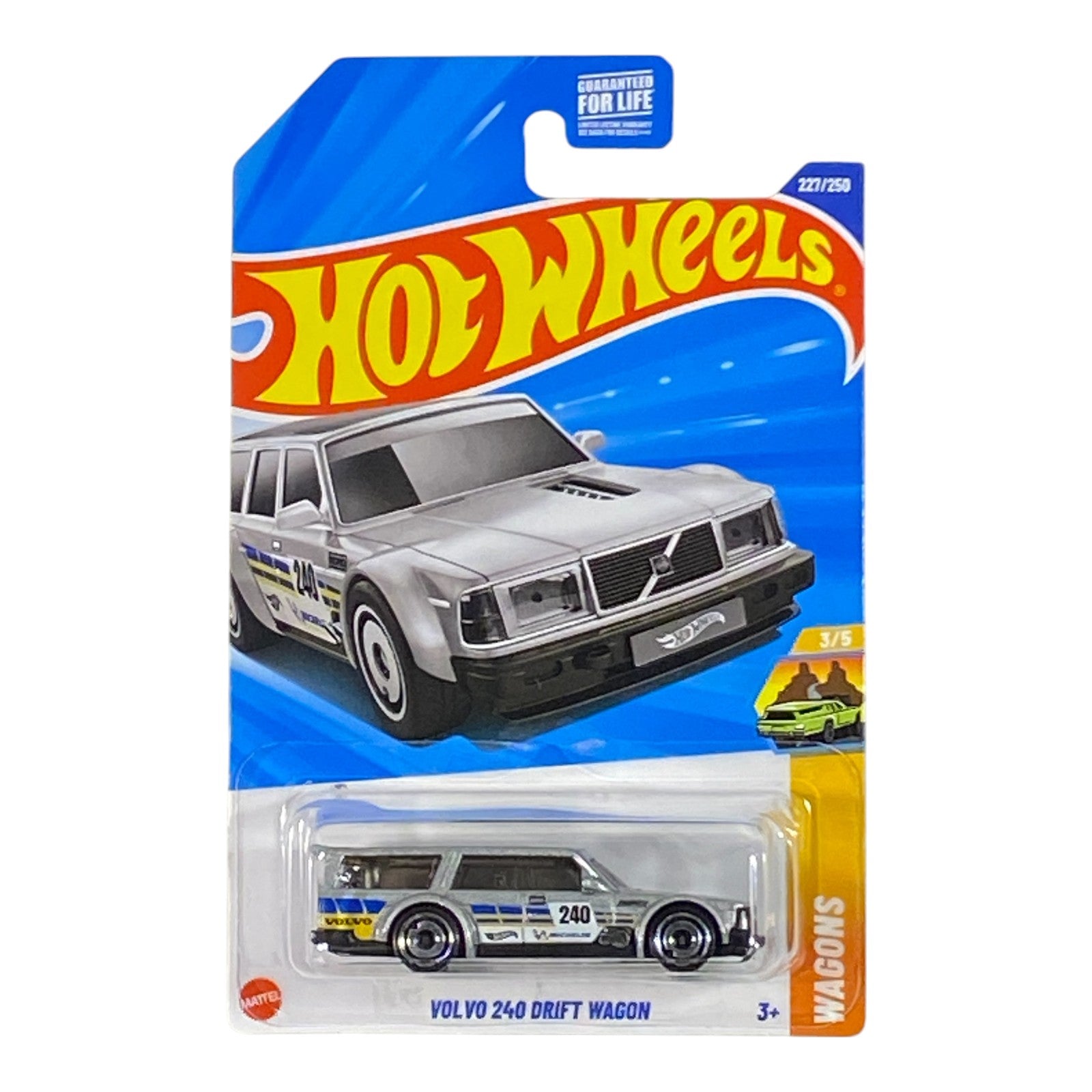 Hot Wheels Volvo 240 Drift Wagon - Wagons Series 3/5