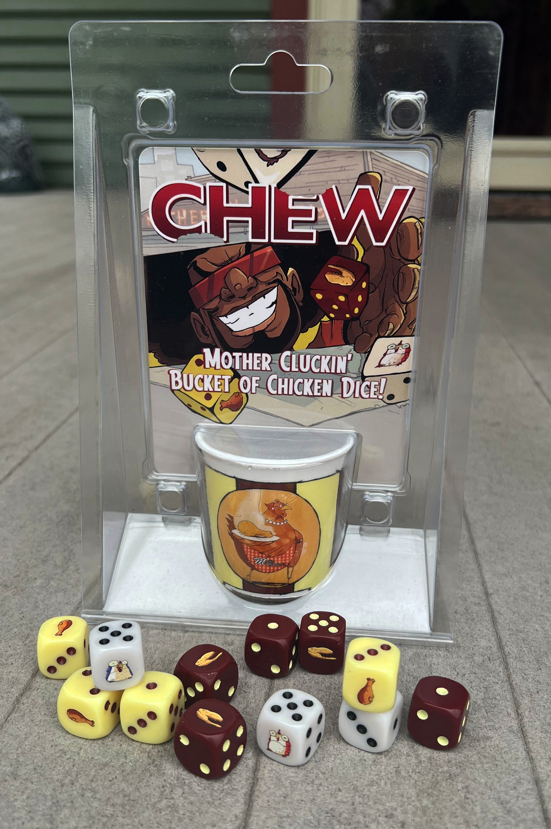 CHEW: Mother Cluckin' Bucket of Chicken Dice