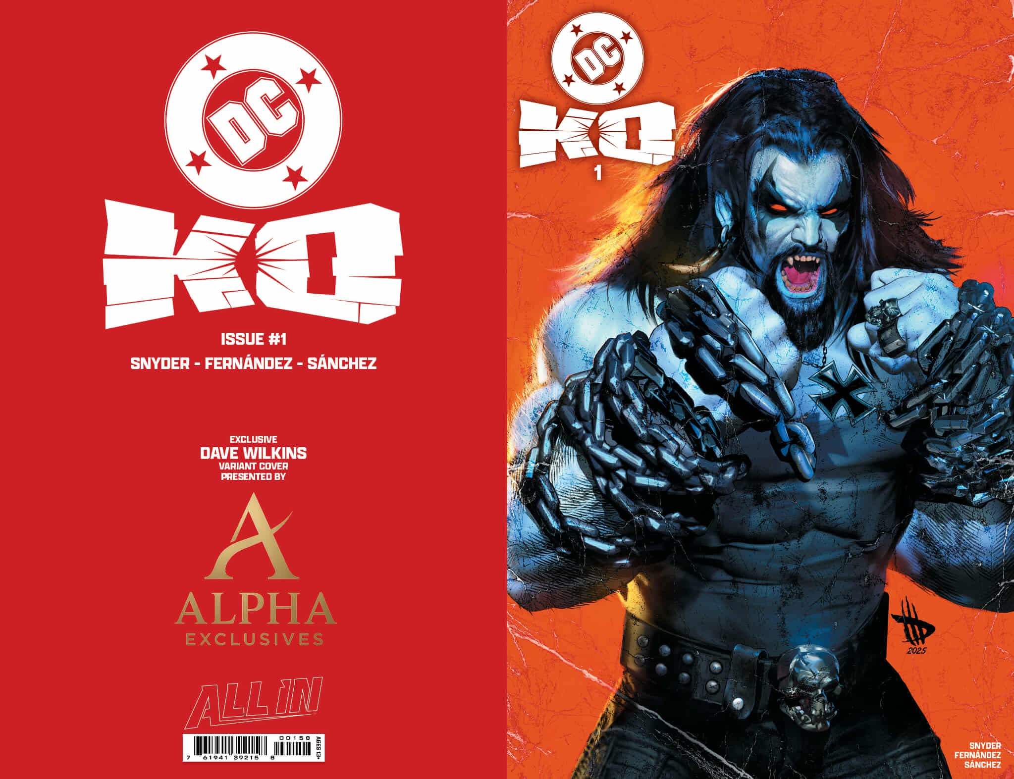 DC K.O. #1 2025 Dave Wilkins EXCLUSIVE