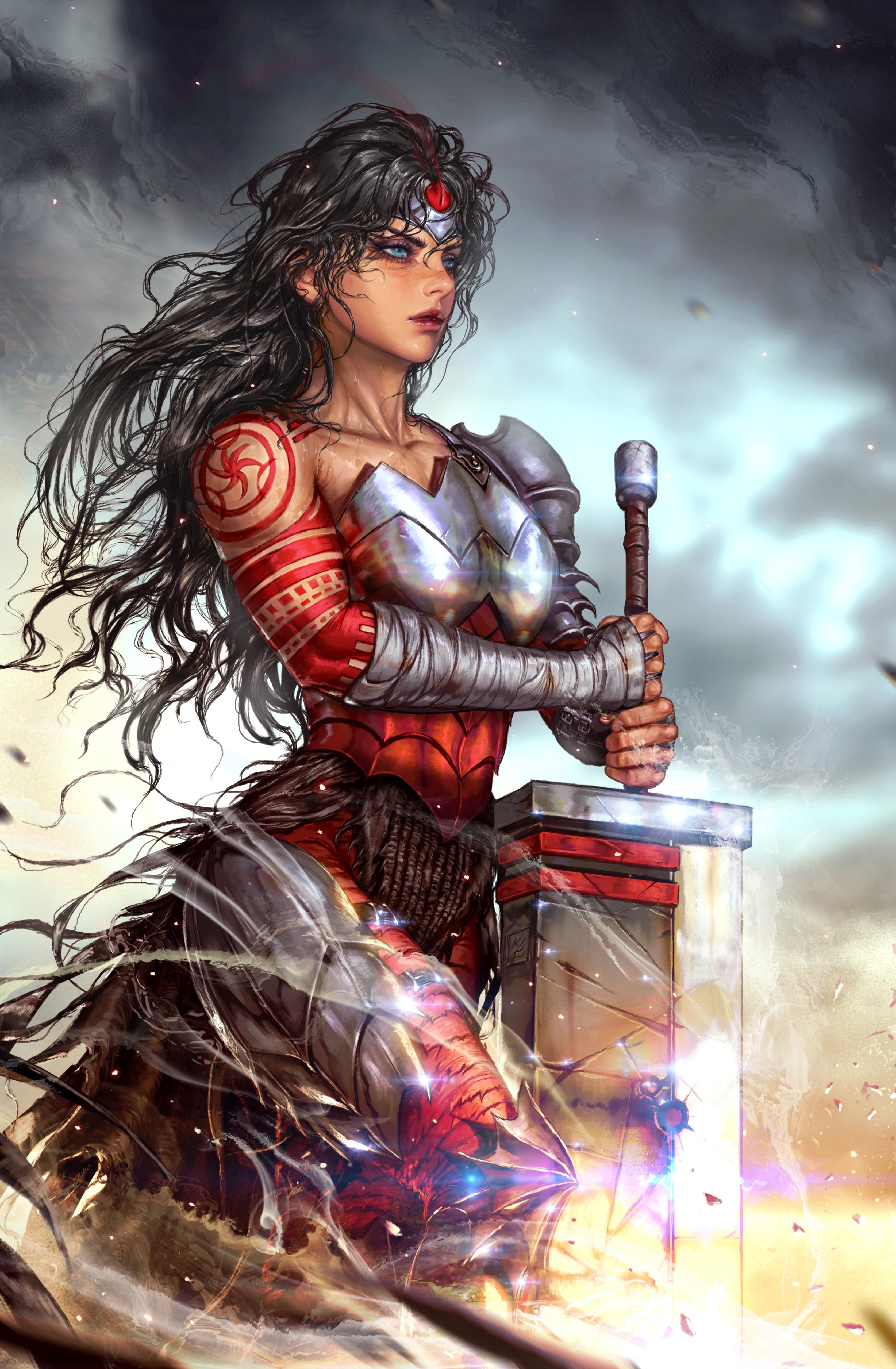 ABSOLUTE WONDER WOMAN #10 - KYUYONG EOM VIRGIN VARIANT SDCC 2025 EXCLUSIVE