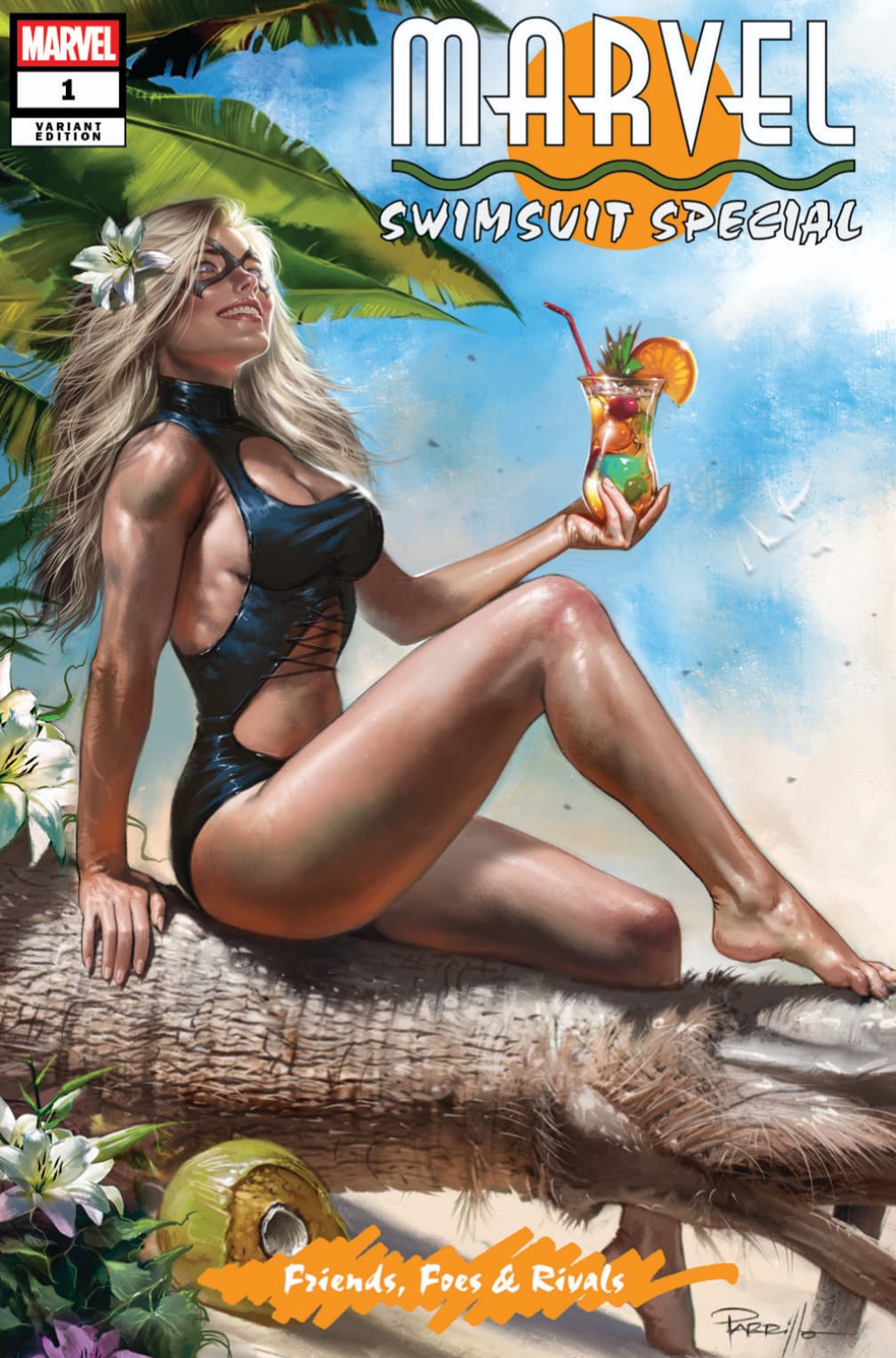 MARVEL SWIMSUIT SPECIAL #1 - LUCIO PARRILLO TRADE VARIANT SDCC 2025 EXCLUSIVE