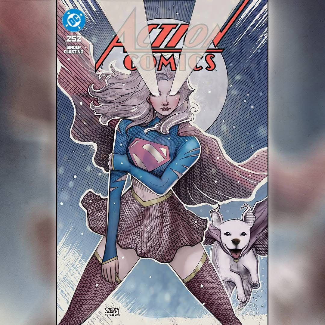 Action Comics #252  Nathan Szerdy  Facsimile Reprint TRADE AND VIRGIN GLOW IN THE DARK OPTIONS