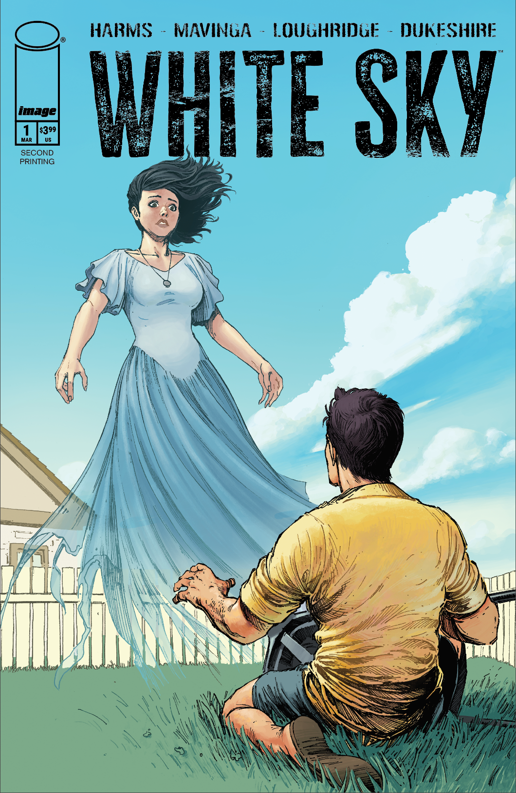 White Sky #1 (2nd Print) Jean Paul Mavinga   in store 3/18/2026 BLACK SABER EXCLUSIVE