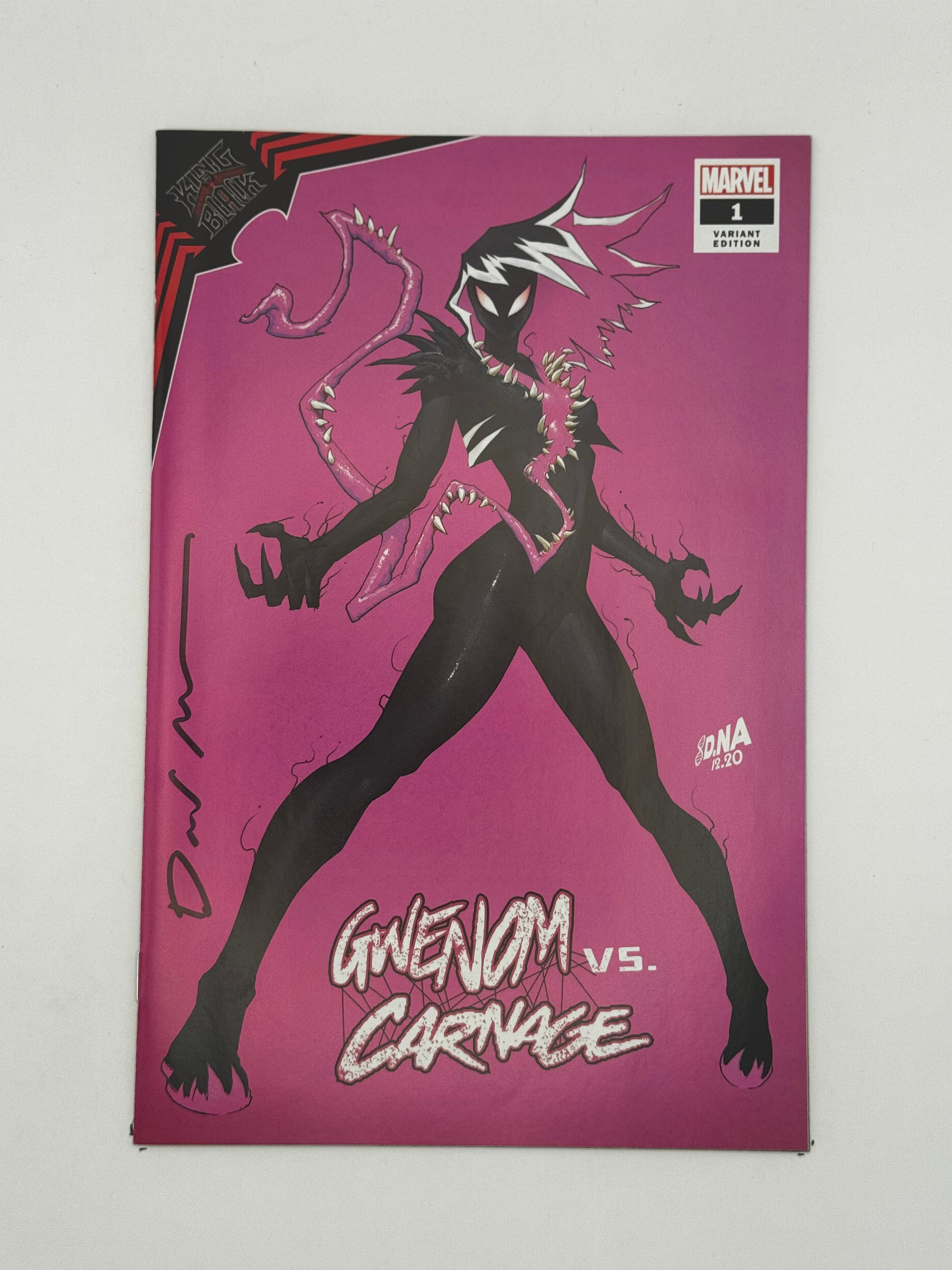 [SIGNED by David Nakayama] KING IN BLACK GWENOM VS CARNAGE #1 (OF 3) UNKNOWN COMICS DAVID NAKAYAMA EXCLUSIVE VAR (11/30/2022)