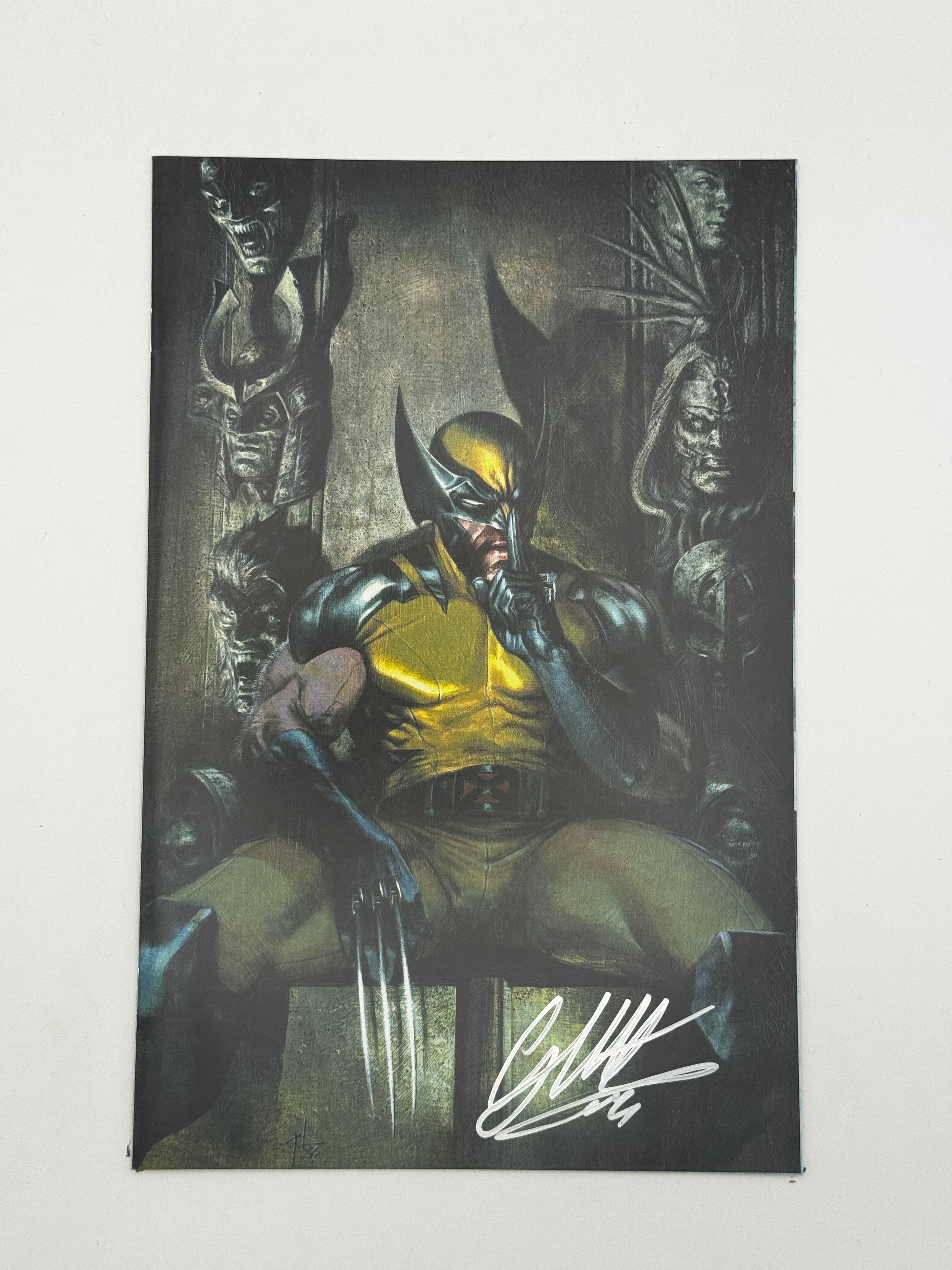 [Signed By Gabriele Dell'Otto] Wolverine #1 Virgin Unknown Comics Dell’Otto Exclusive Var [INST]