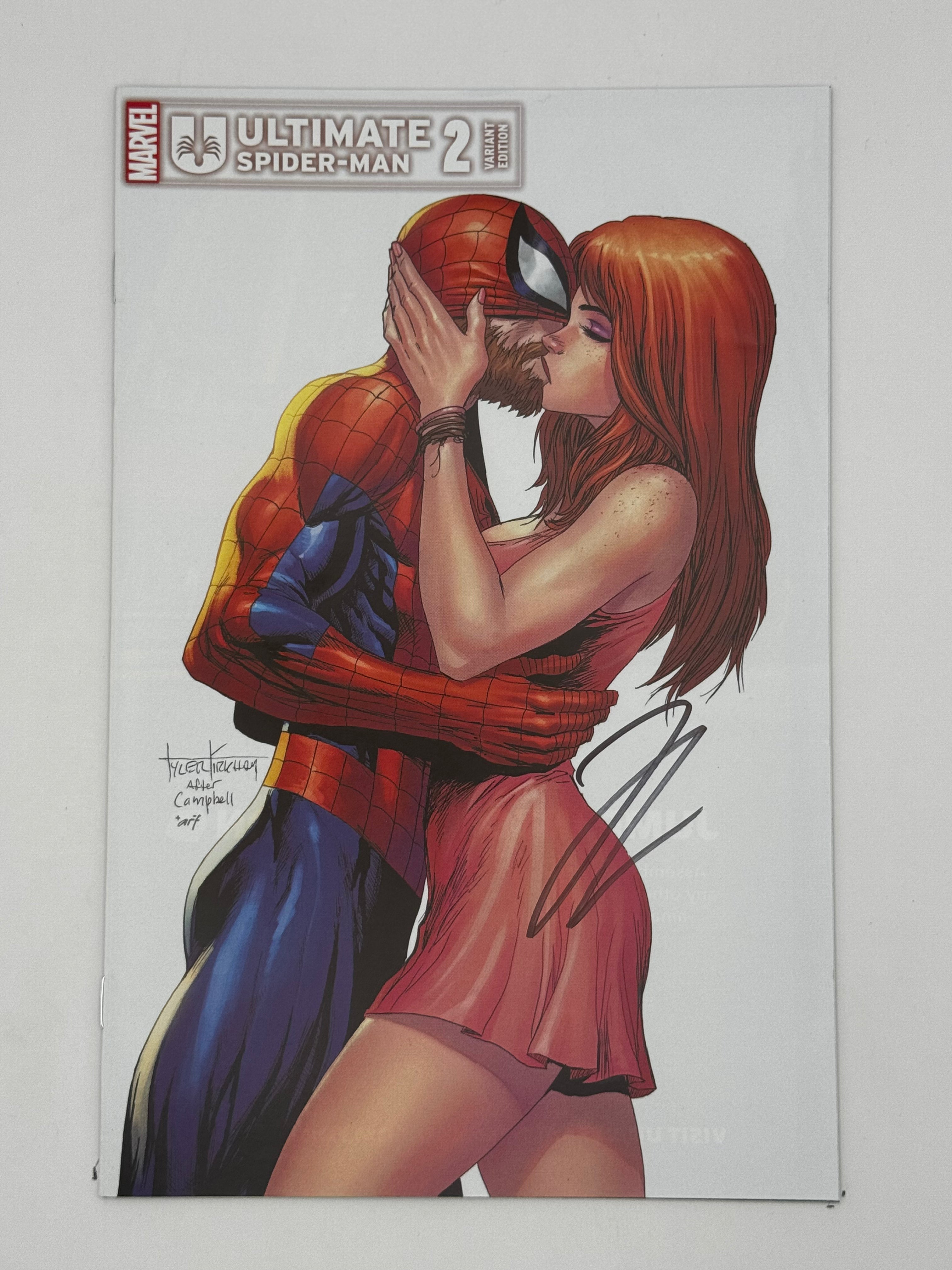 [Signed by Hickman] Ultimate Spider-Man #2 4th PTG Unknown Comics Kirkham Exclusive Var [INST]