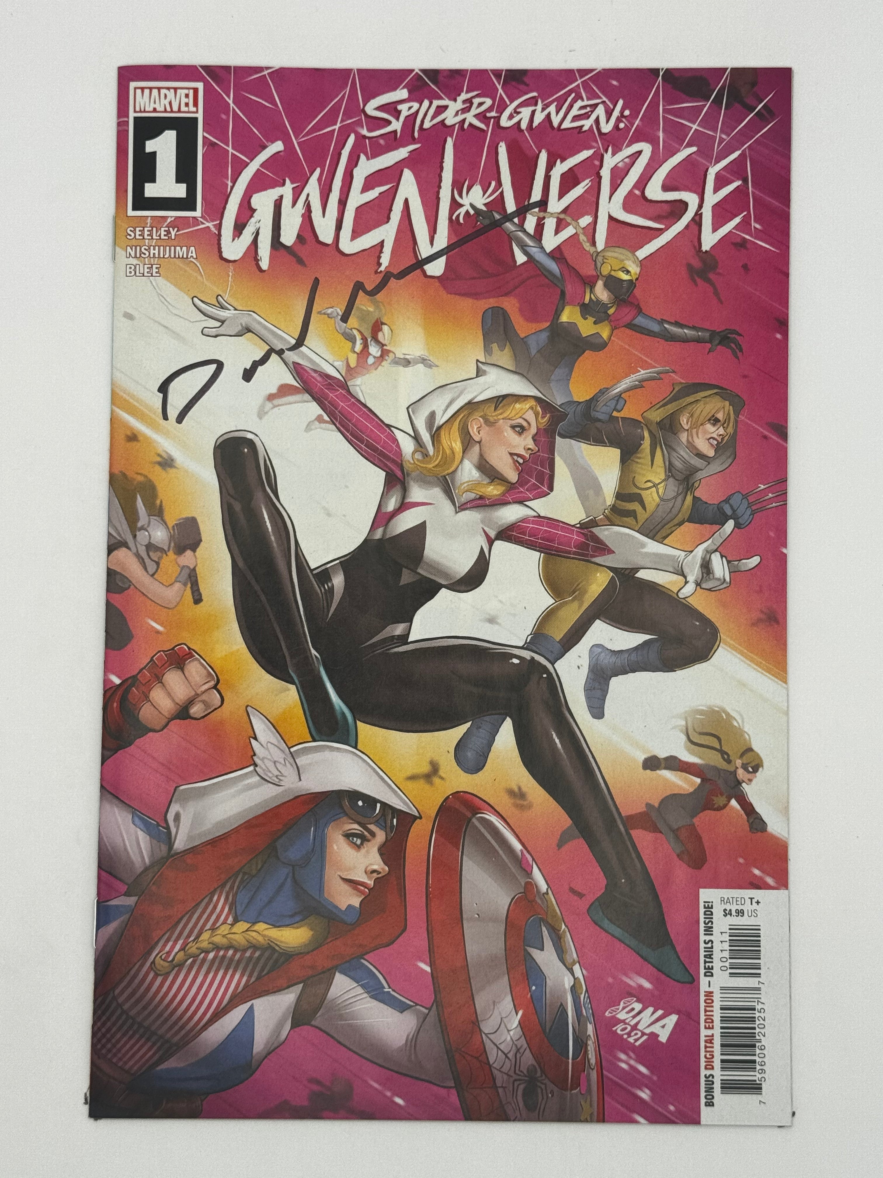 [Signed by David Nakayama] SPIDER-GWEN: GWENVERSE #1 DAVID NAKAYAMA VAR (11/02/2022)