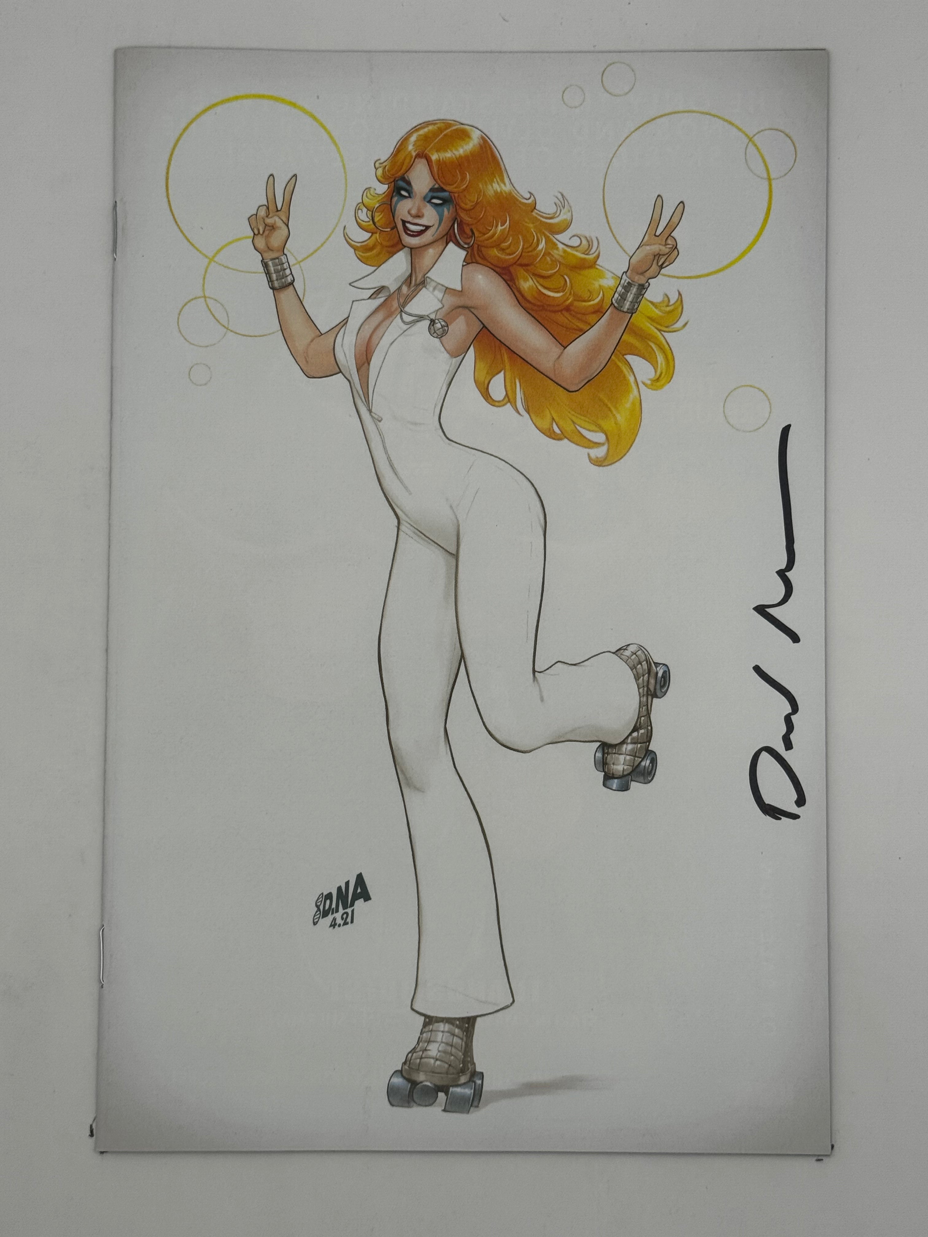 [Signed by David Nakayama] X-FACTOR #9 VIRGIN UNKNOWN COMICS DAVID NAKAYAMA EXCLUSIVE DAZZLER VAR
