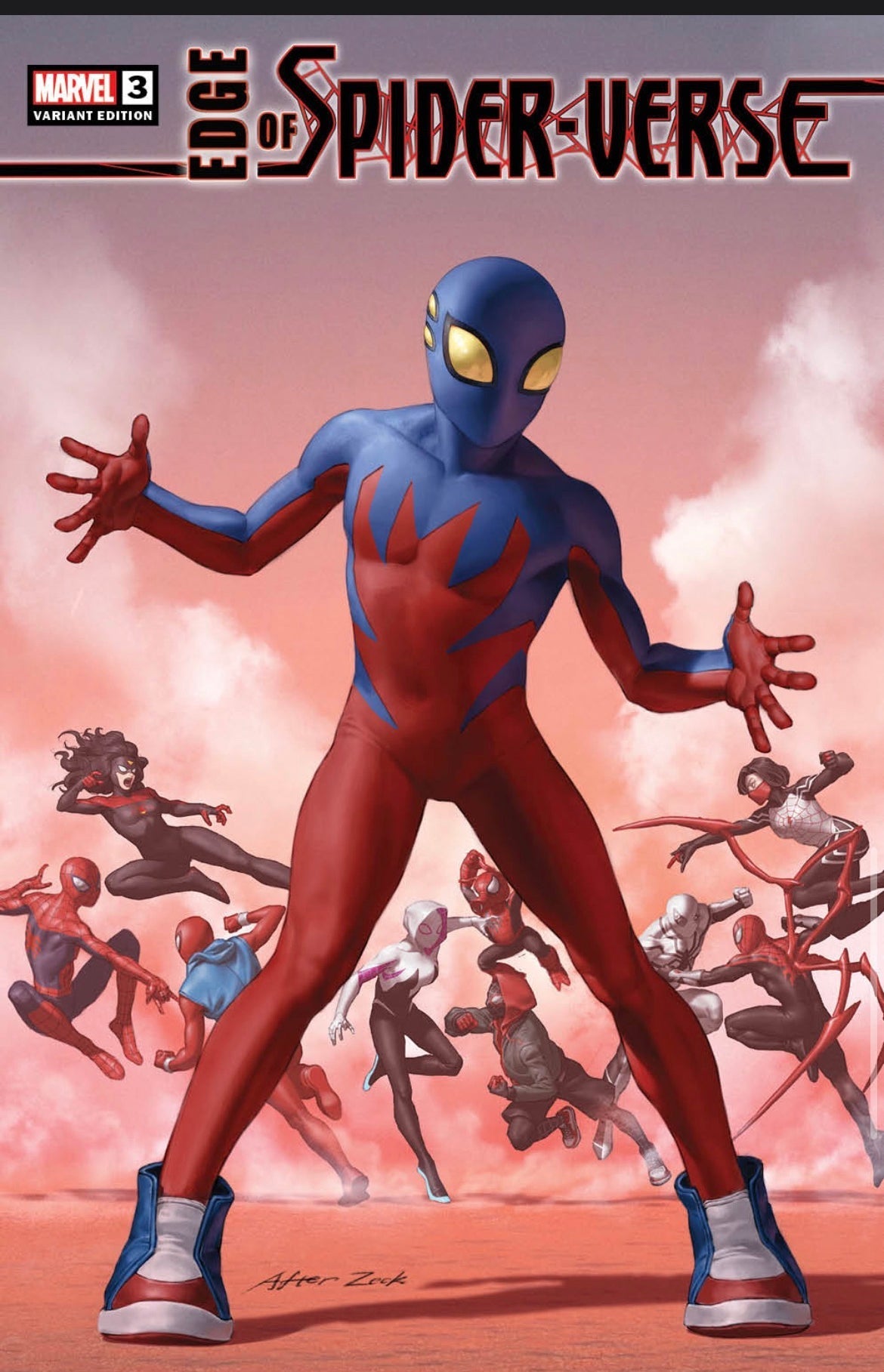 Edge of Spider-Verse #3 Spider-Boy - origin Black Saber Comics Exclusive Junggeun Yoon ltd 1200 copies