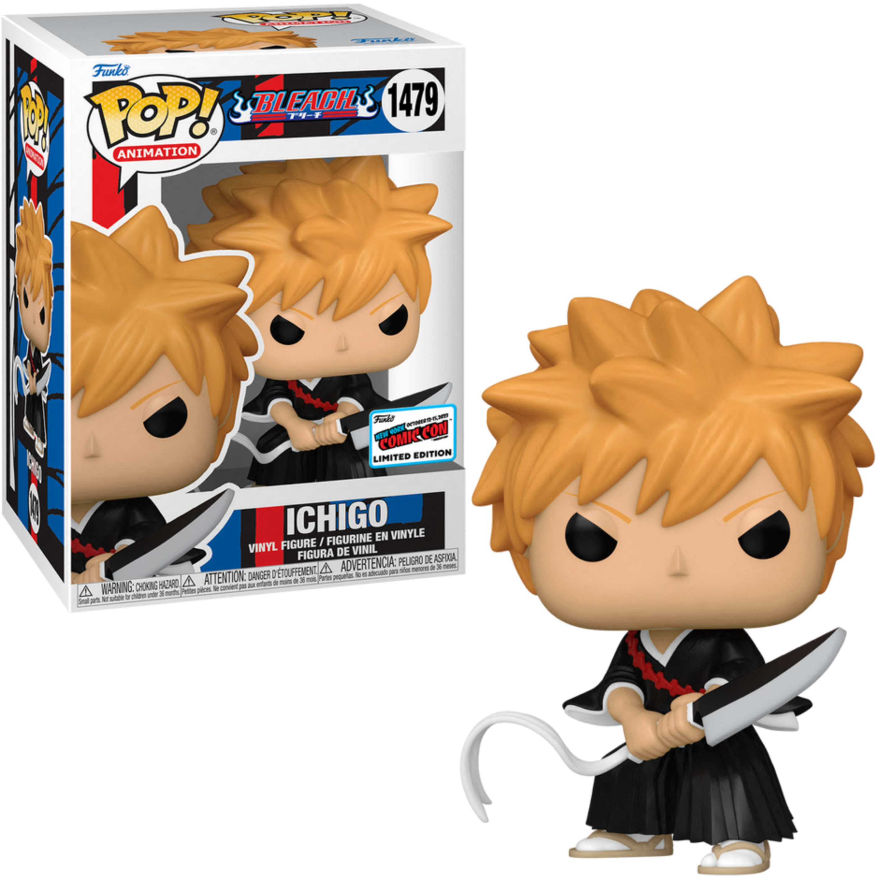 Ichigo #1479 2023 New York Comic Con Limited Edition Funko Pop! Animation Bleach