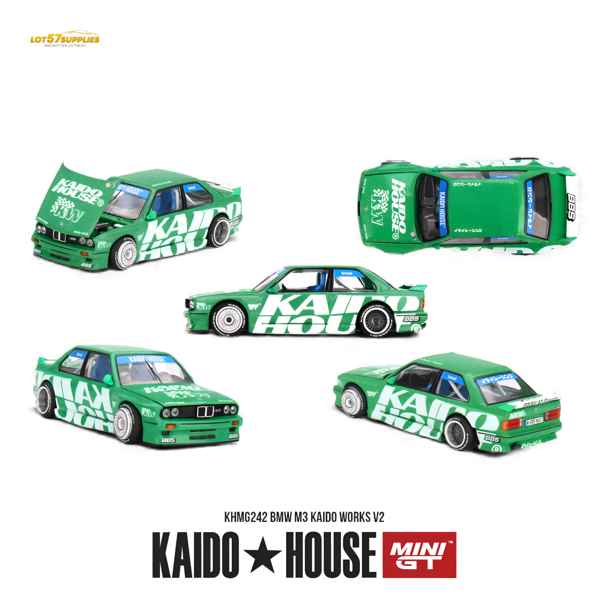 (Pre-Order) Kaido House BMW M3 - Kaido Works V2 1:64