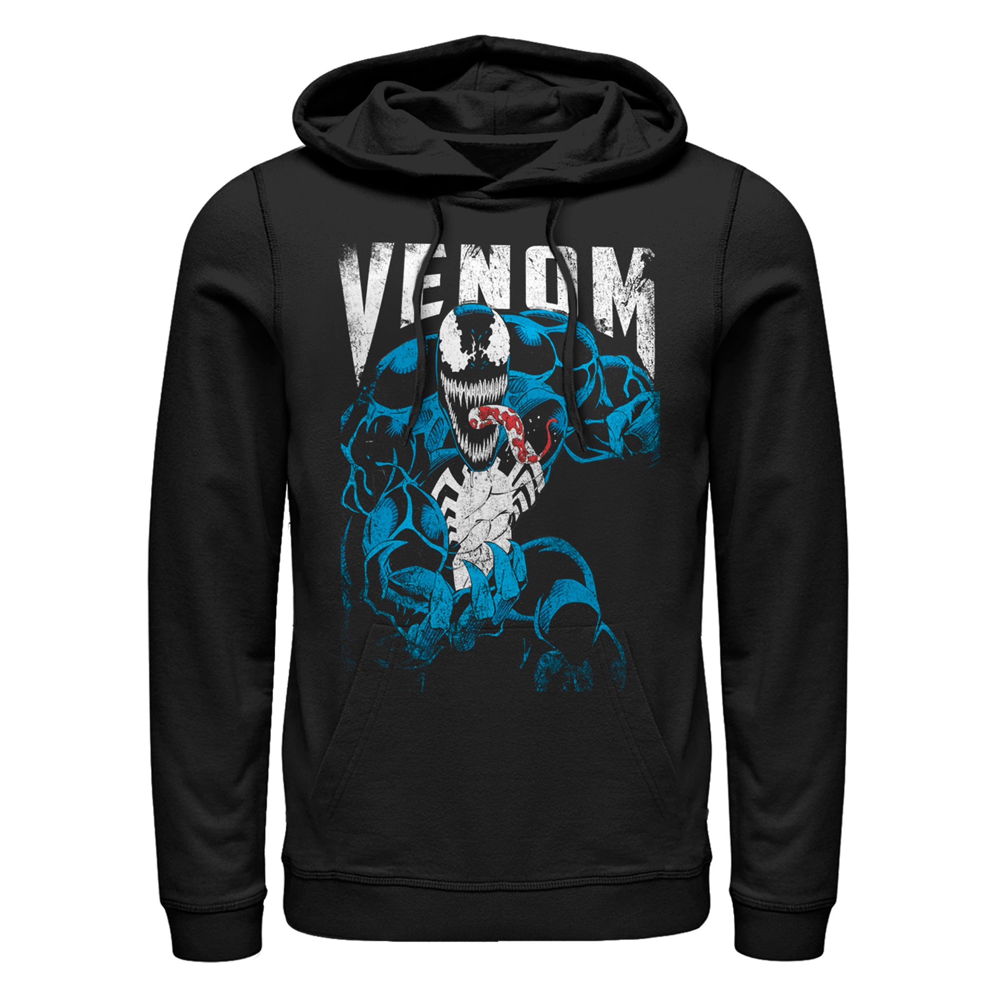 Men's Marvel Venom Grunge Lightweight Hoodie