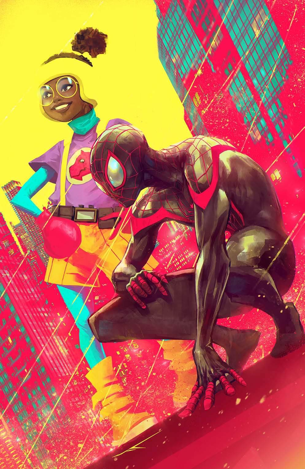 MILES MORALES & MOON GIRL #1 IVAN TAO EXCLUSIVE VIRGIN VAR (06/22/2022)