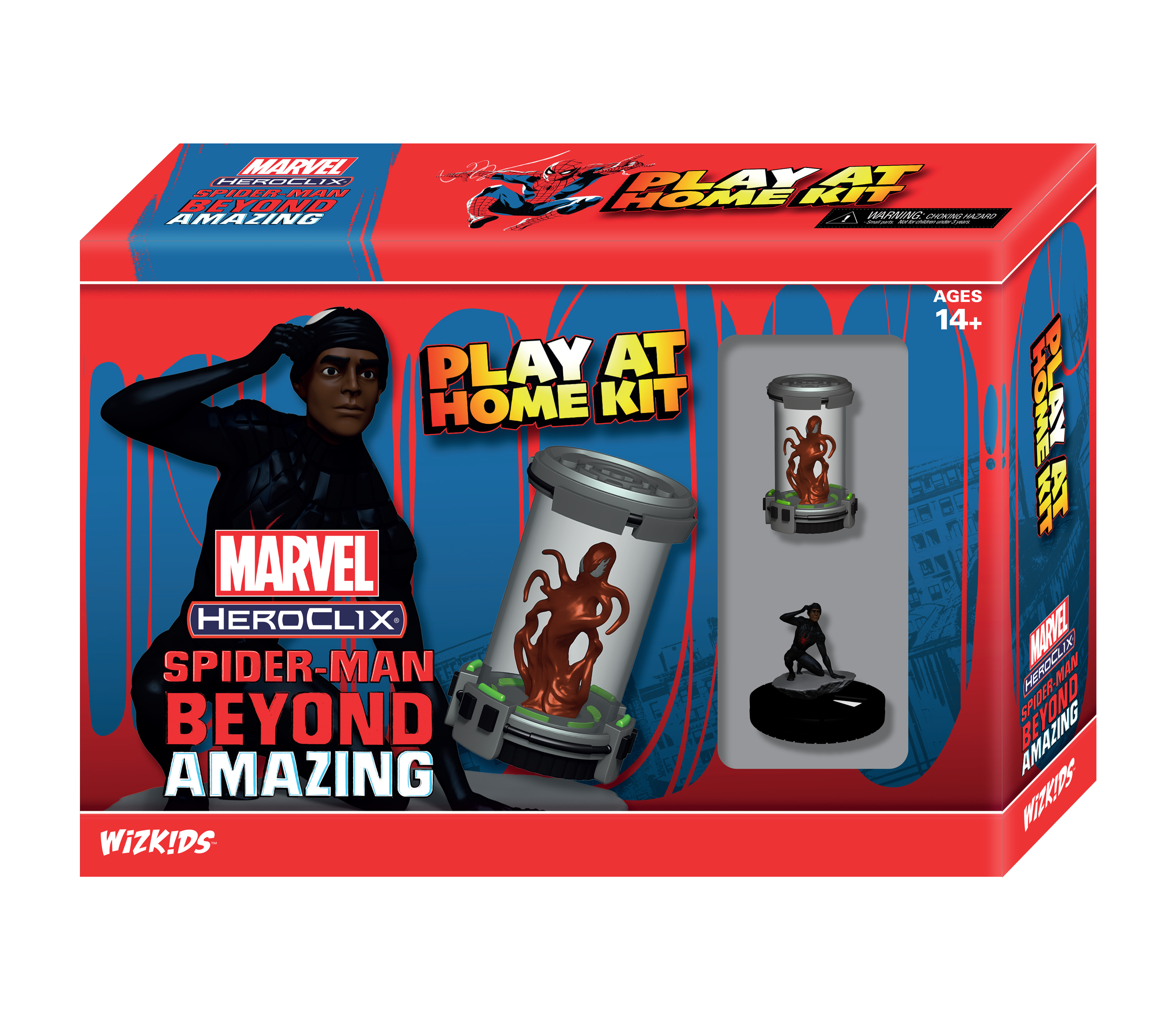 HeroClix: Marvel - Spider-Man Beyond Amazing - Play at Home Kit - Miles Morales