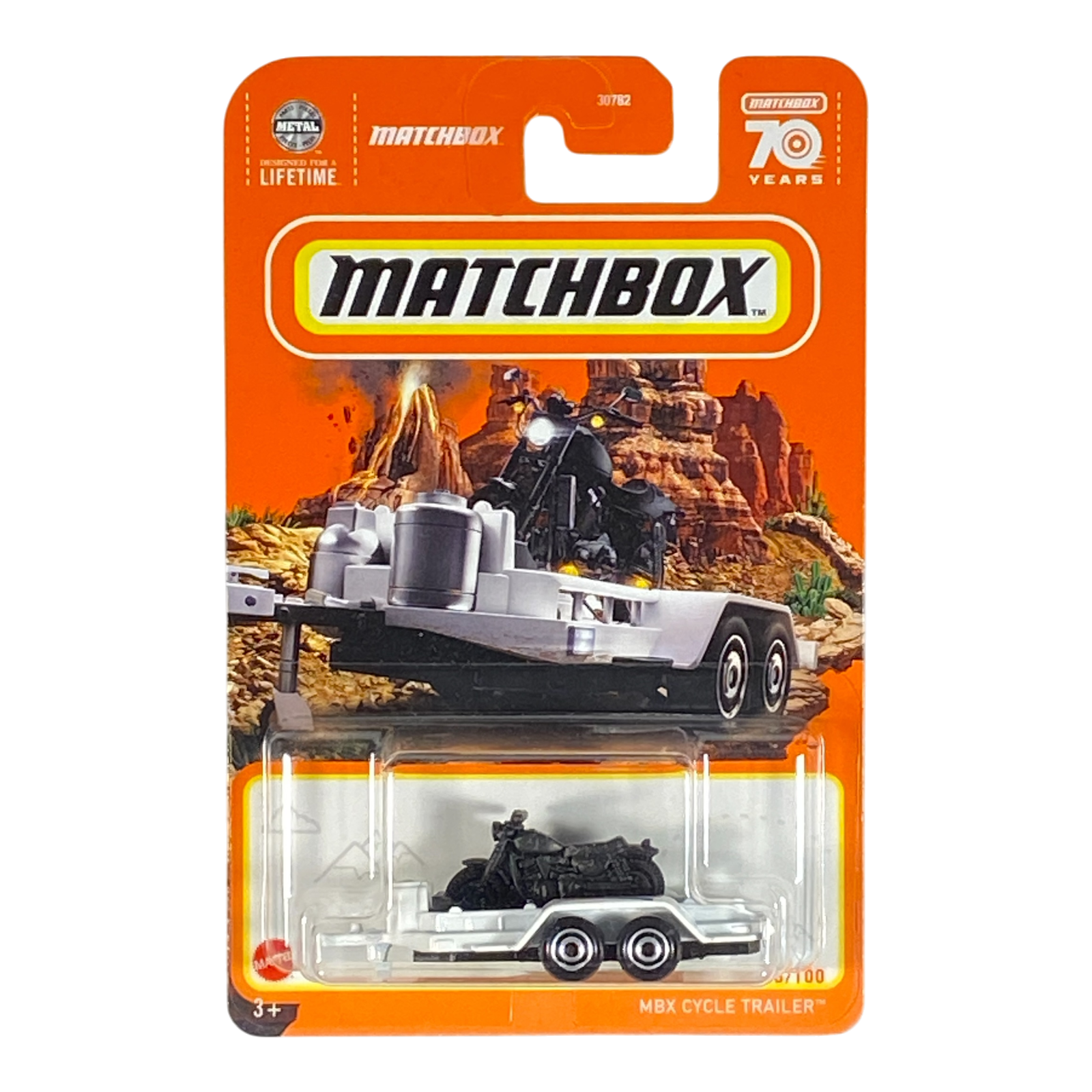 Matchbox MBX Cycle Trailer - 70 Years Series 63/100