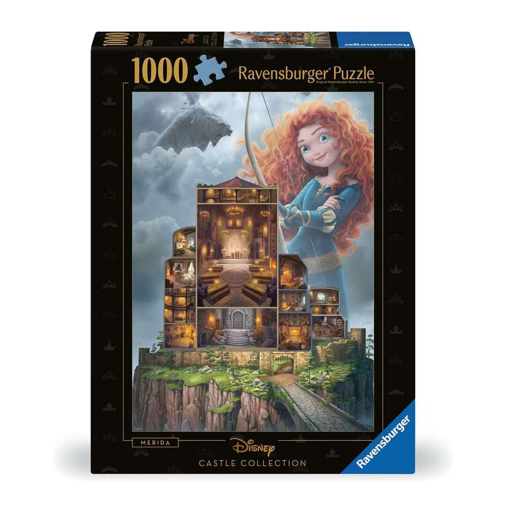 Merida "Disney Castle Collection" 1000 Piece Jigsaw Puzzle Ravensburger