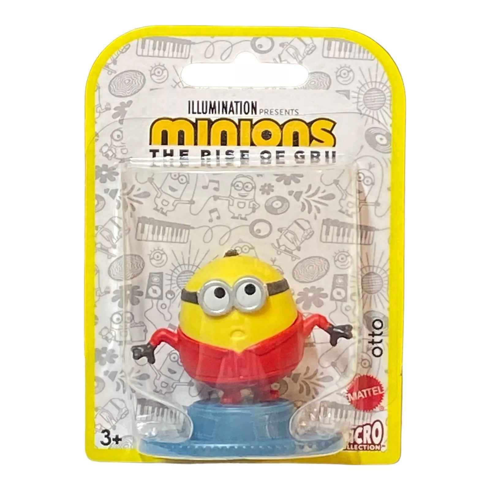 Otto Micro Figure Cake Topper - Minions: The Rise of Gru - Perfect Otto Minions Collectible