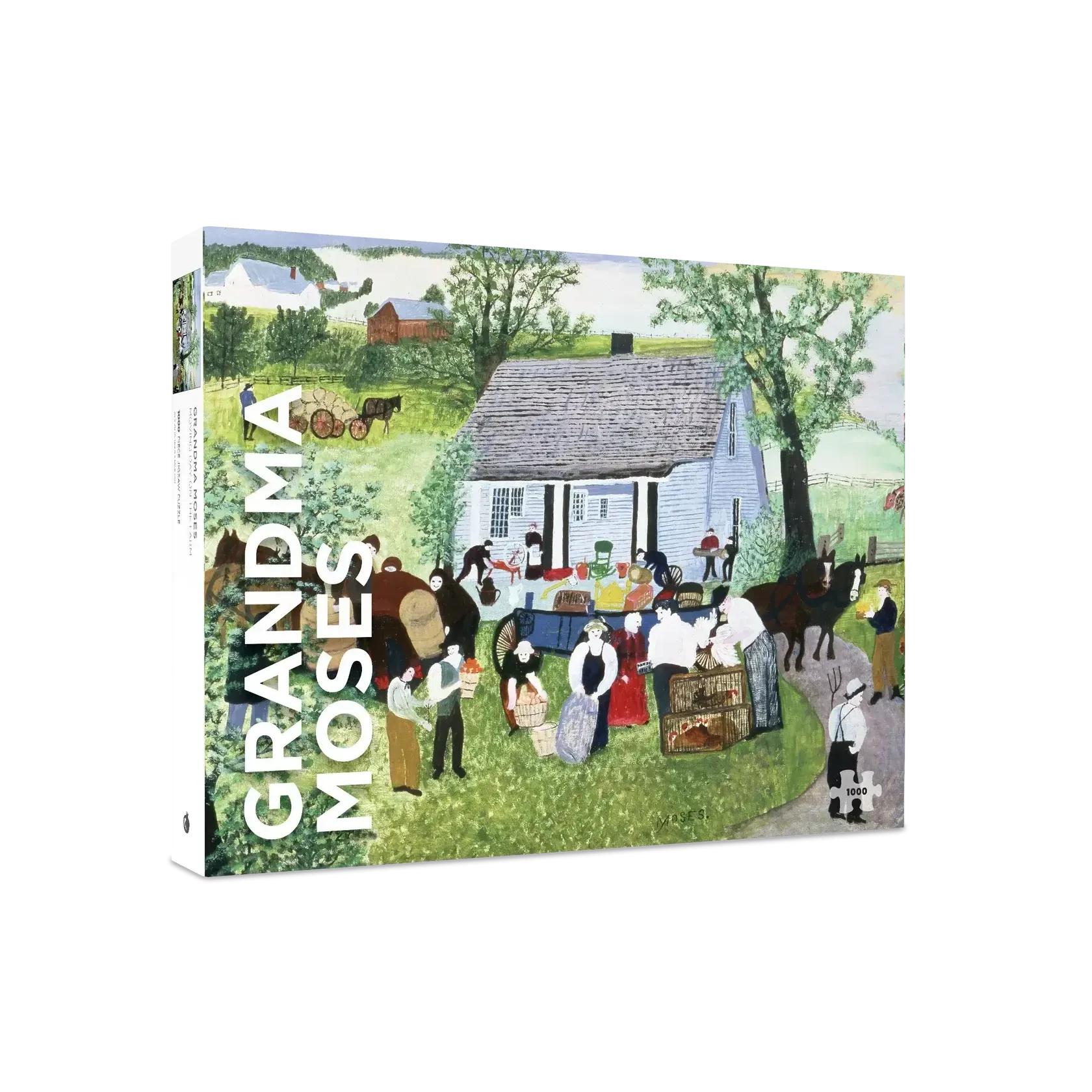 Moving Day on the Farm 1000 Piece Jigsaw Puzzle Pomegranate