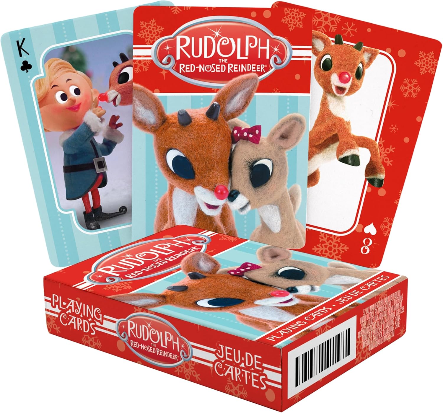 Aquarius Playing Cards: Rudolph The Red Nosed Reindeer