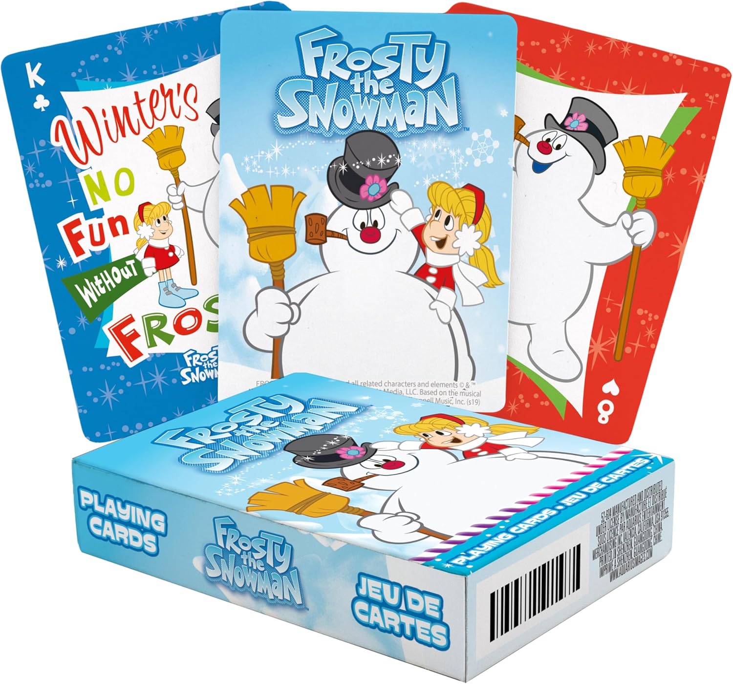 Aquarius Playing Cards: Frosty the Snowman