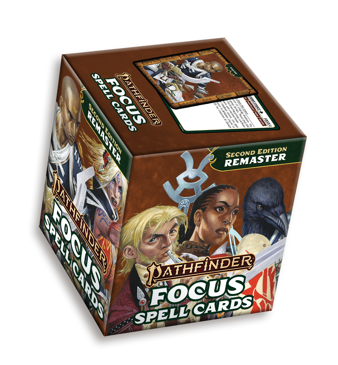 Pathfinder 2E: Spell Cards - Focus - Remastered